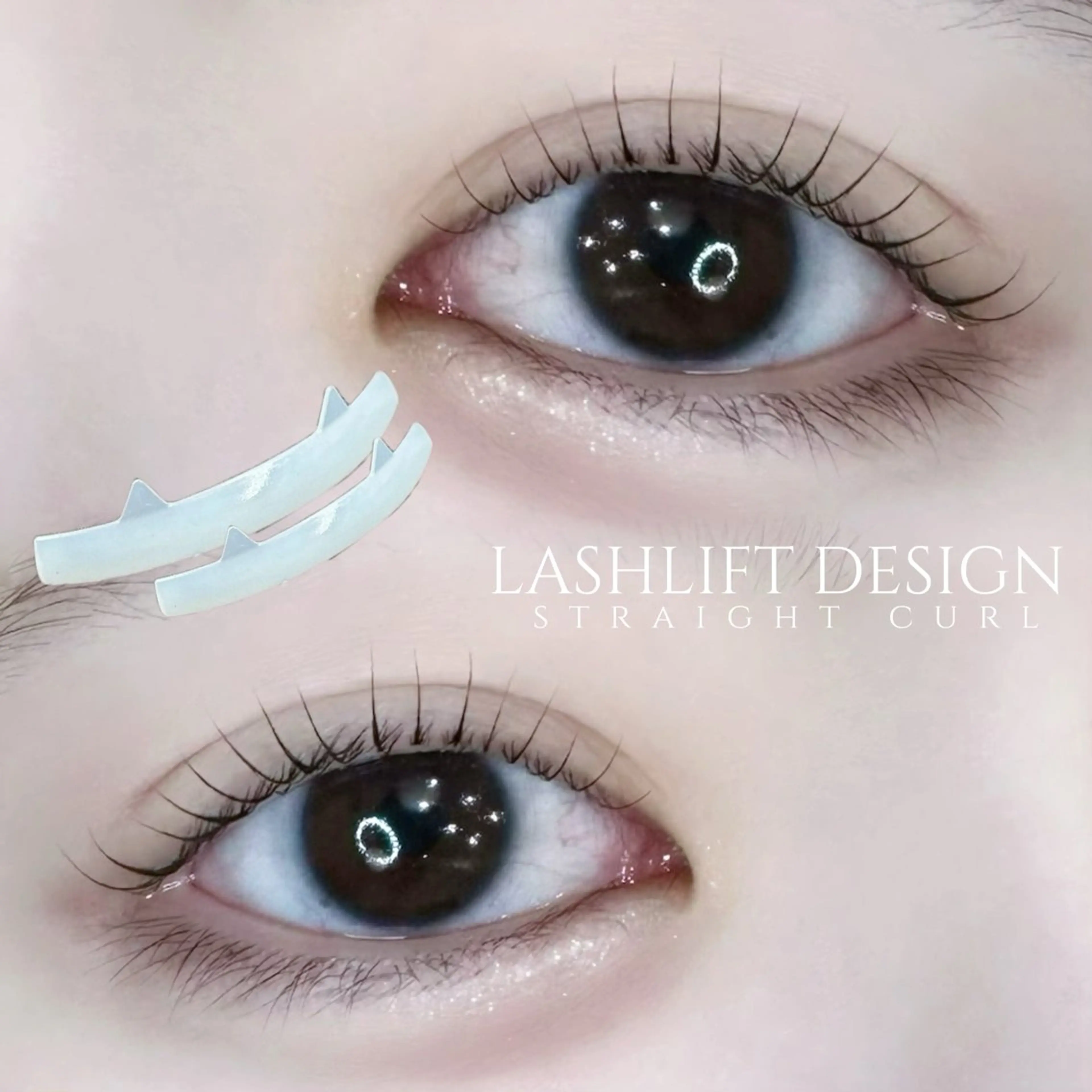 マツエク・マツパ れいな仙台マツパ🩵 LionHeart”のマツエク・マツパデザイン