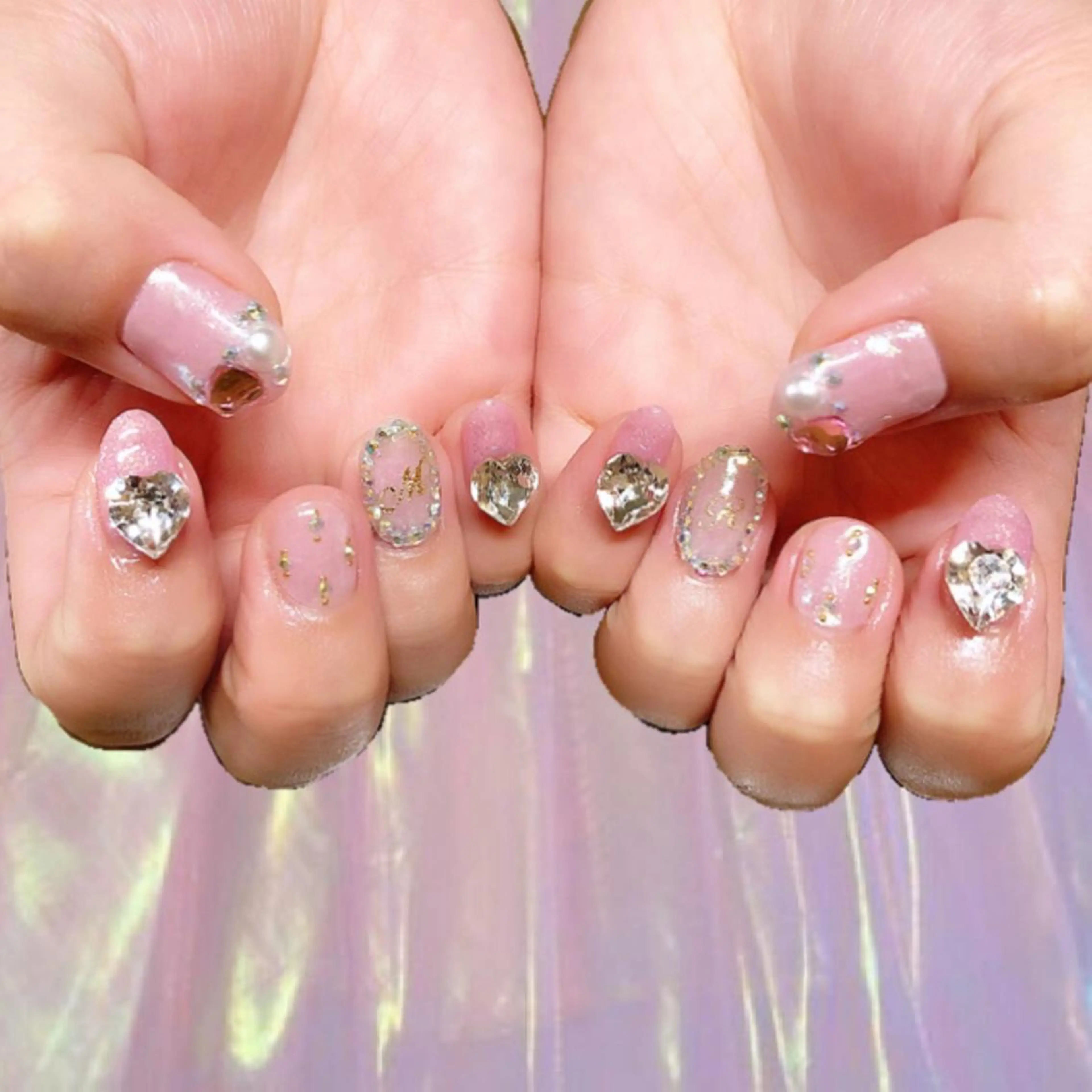 ネイル 持ち込み ハンドネイル フットネイル mi chiのネイルデザイン