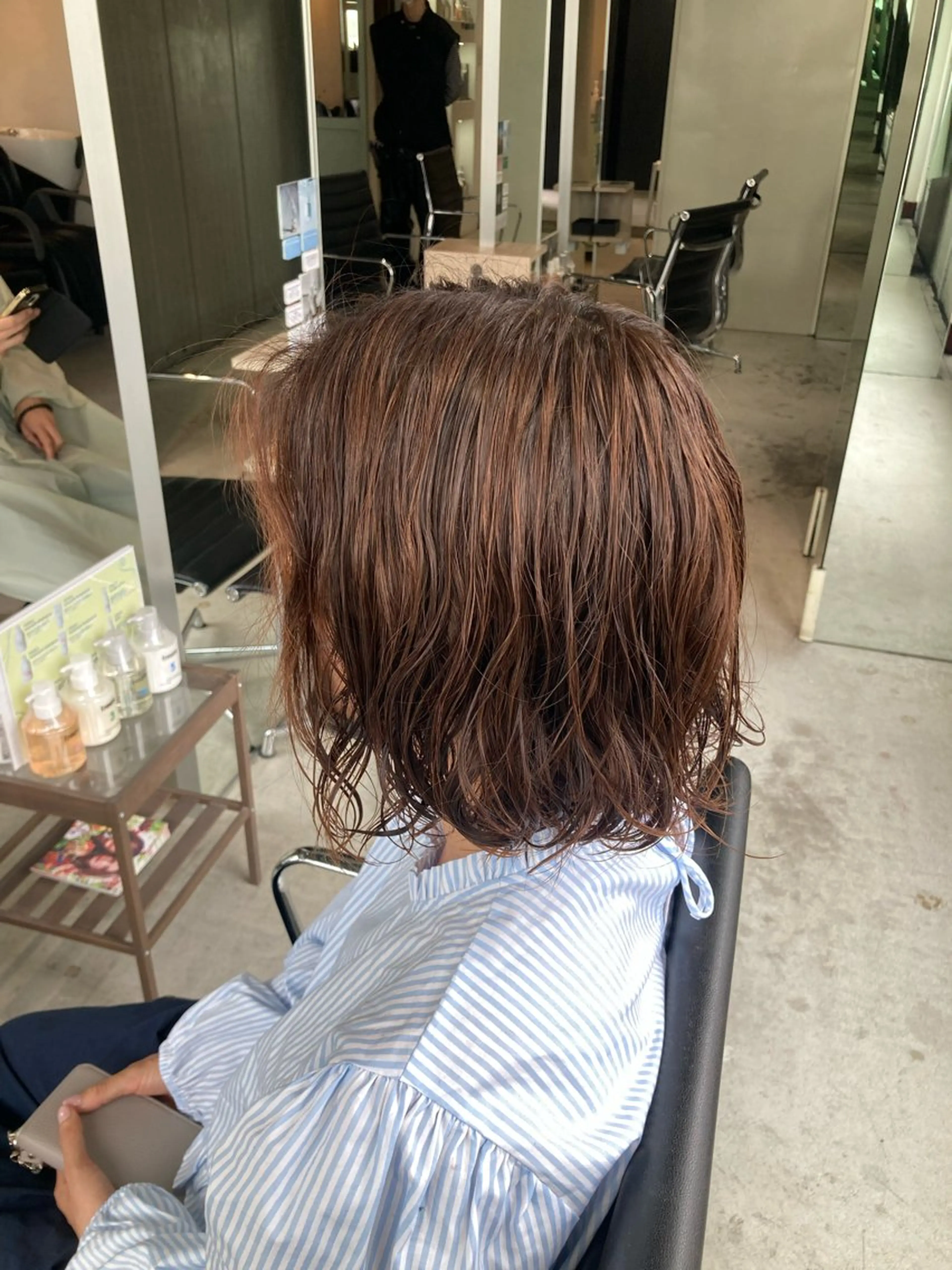 パーマ F.O.F.所属・たかなみ りなのヘアスタイル