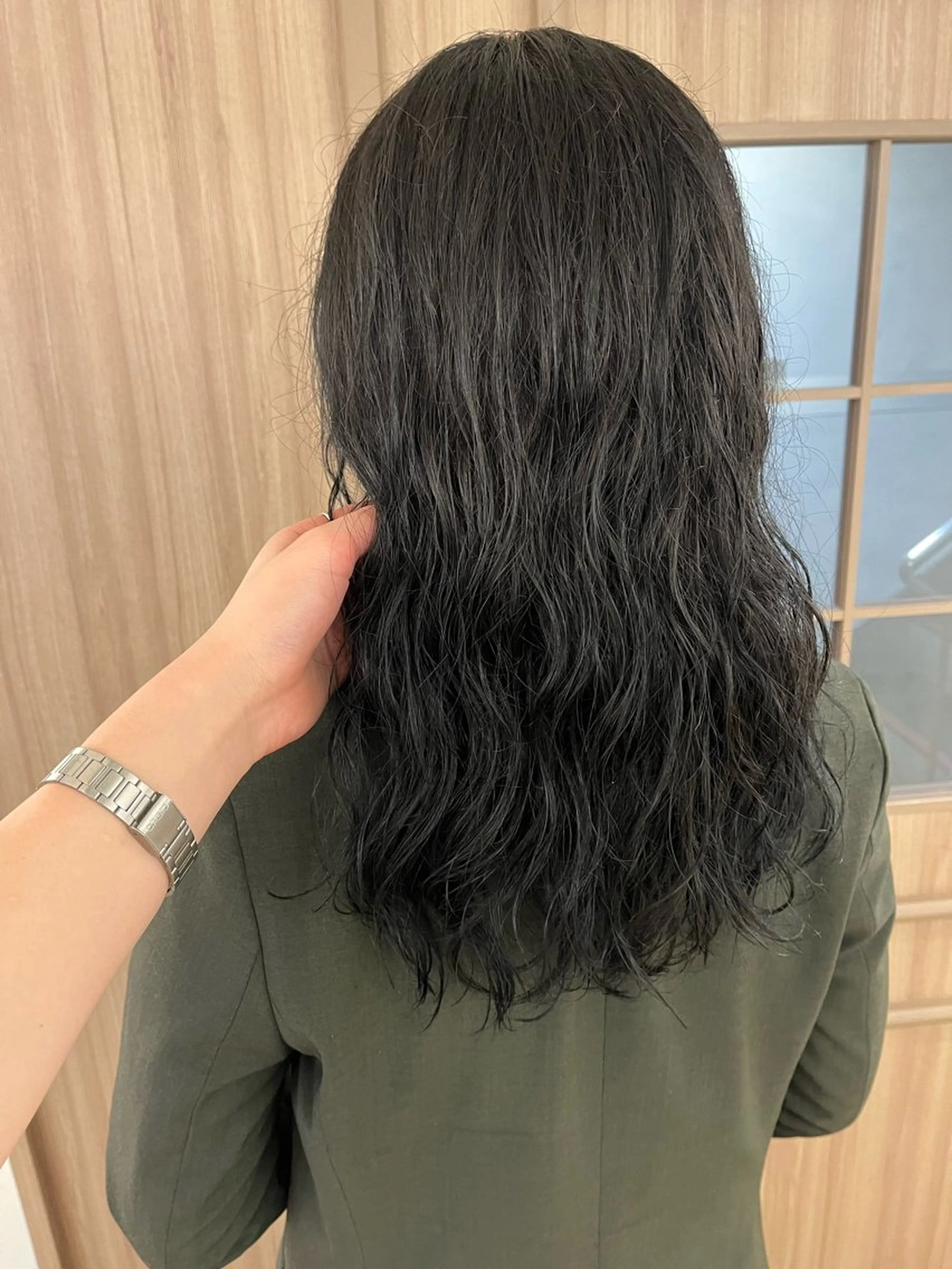 セミロング パーマ Garland  Ginza所属・モモ🍑 レイヤー/ボブ/暖色のヘアスタイル