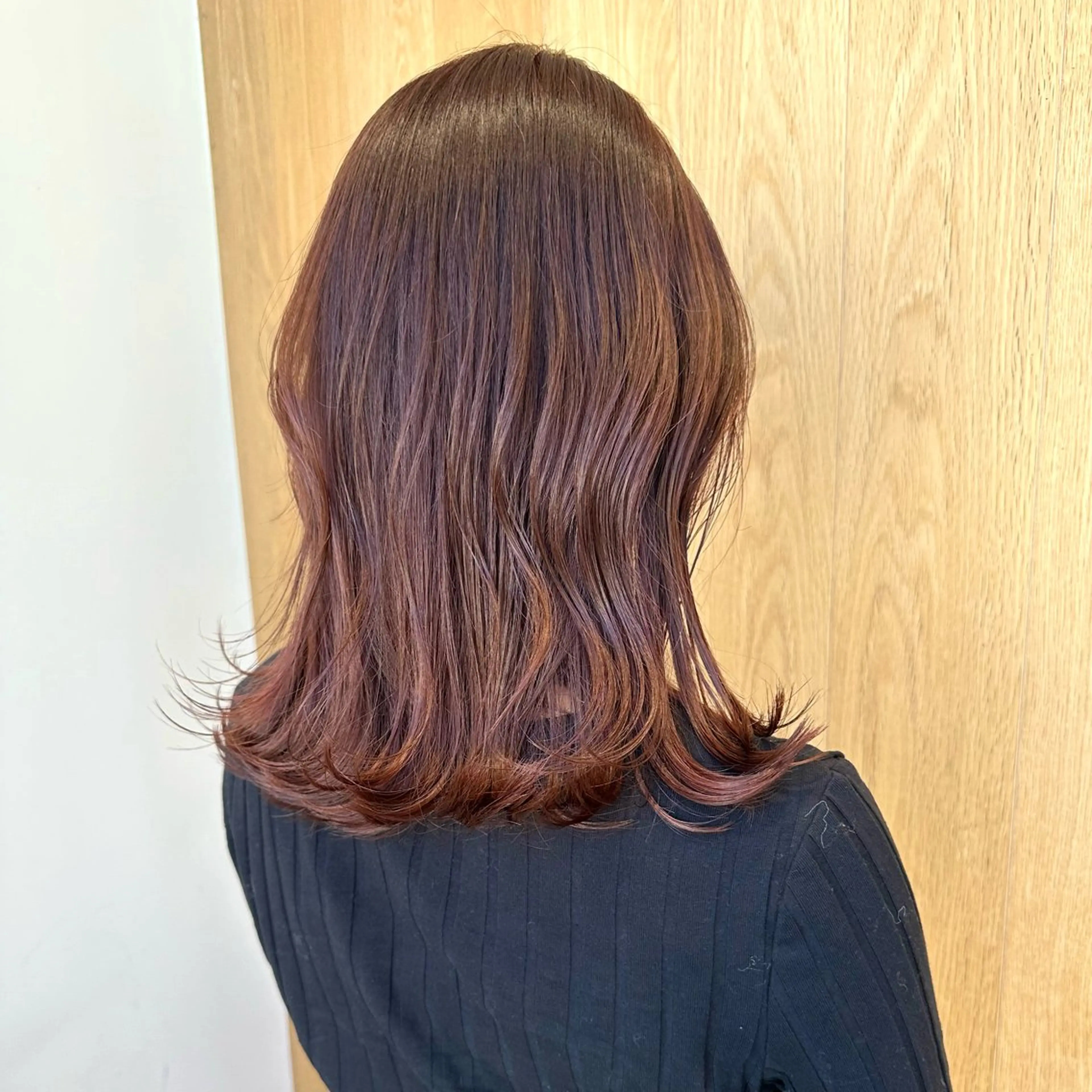 ミディアム sea by luvismけやき通り2号店所属・ボブ/ショート/ 縮毛矯正/岸本恭明のヘアスタイル