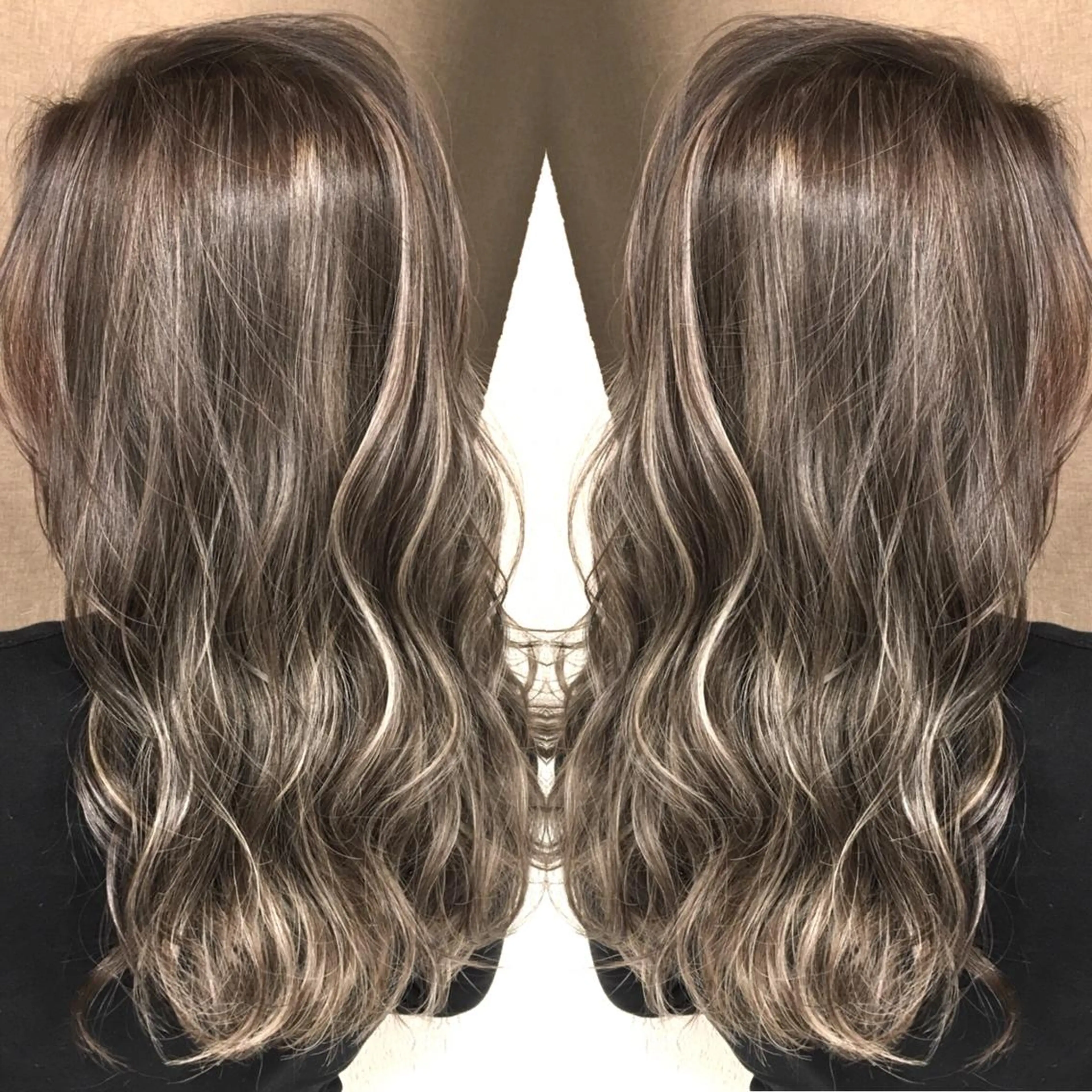 ロング カラー ネイル マツエク・マツパ ヘアカラー トリートメント 井上 一平のヘアスタイル