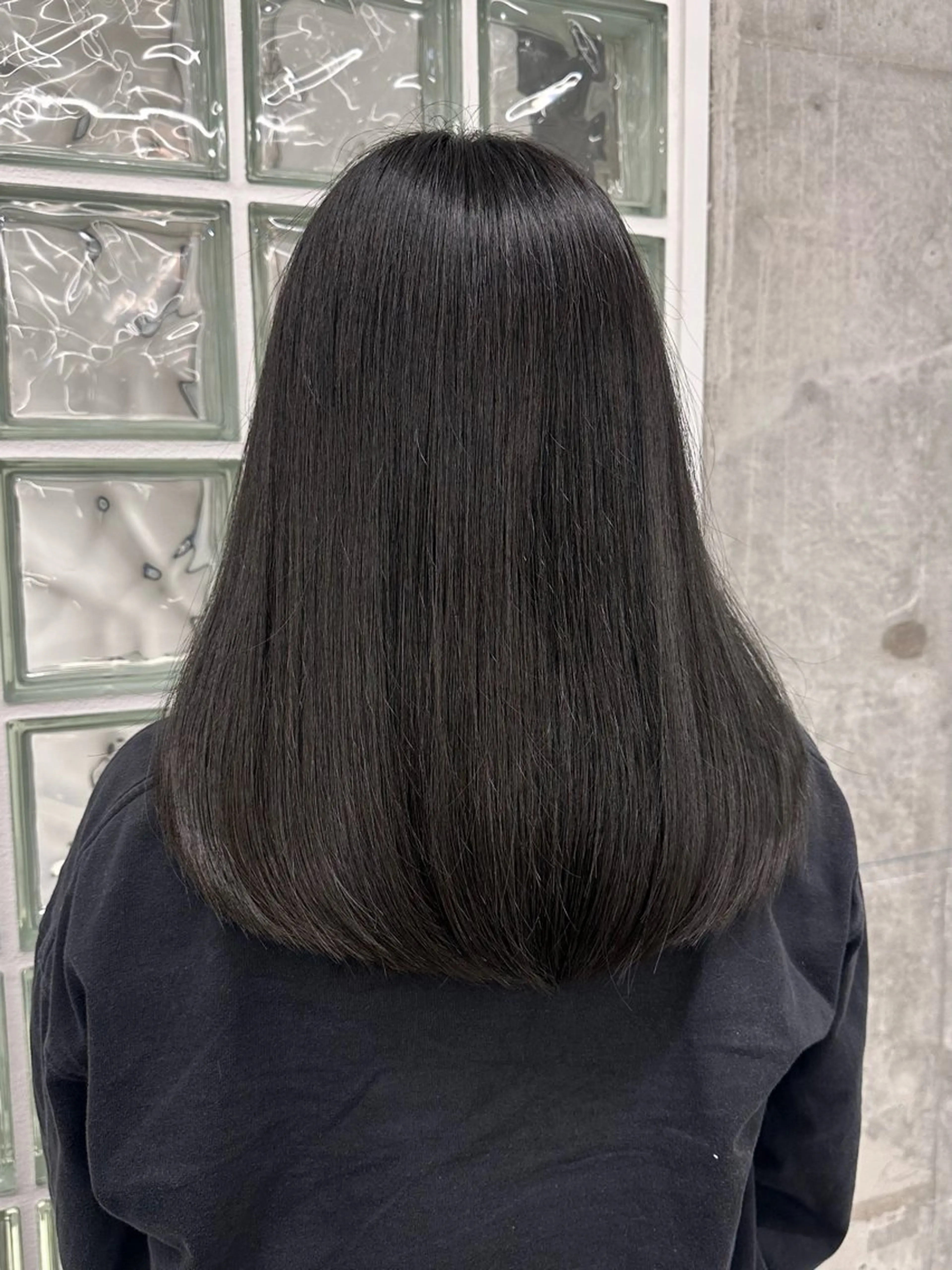 カラー ヘアカラー トリートメント ヘアセット 秋永 鈴のヘアスタイル