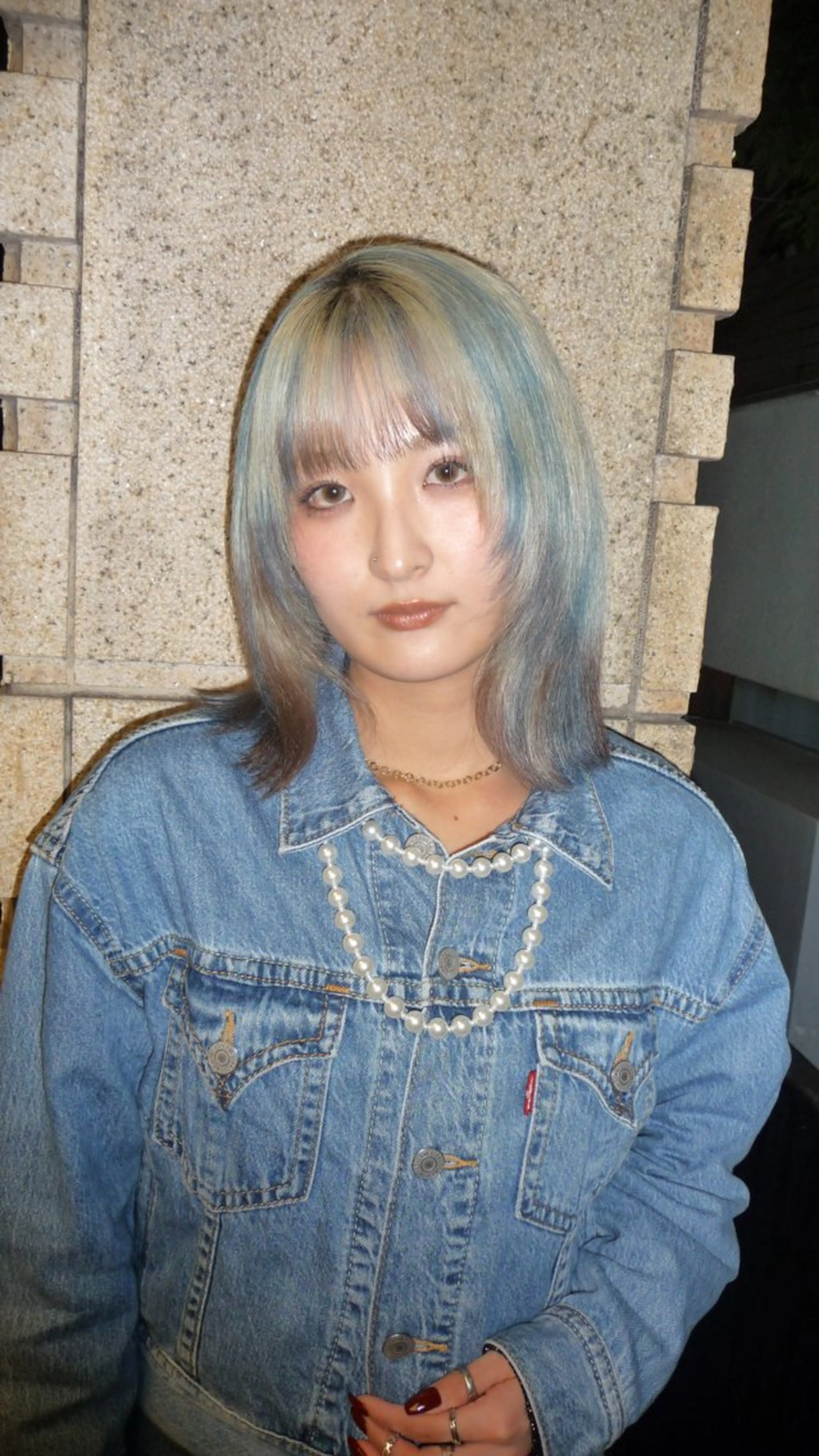 ミディアム カラー ハイトーンカラー ⭐️NAZUNAのヘアスタイル