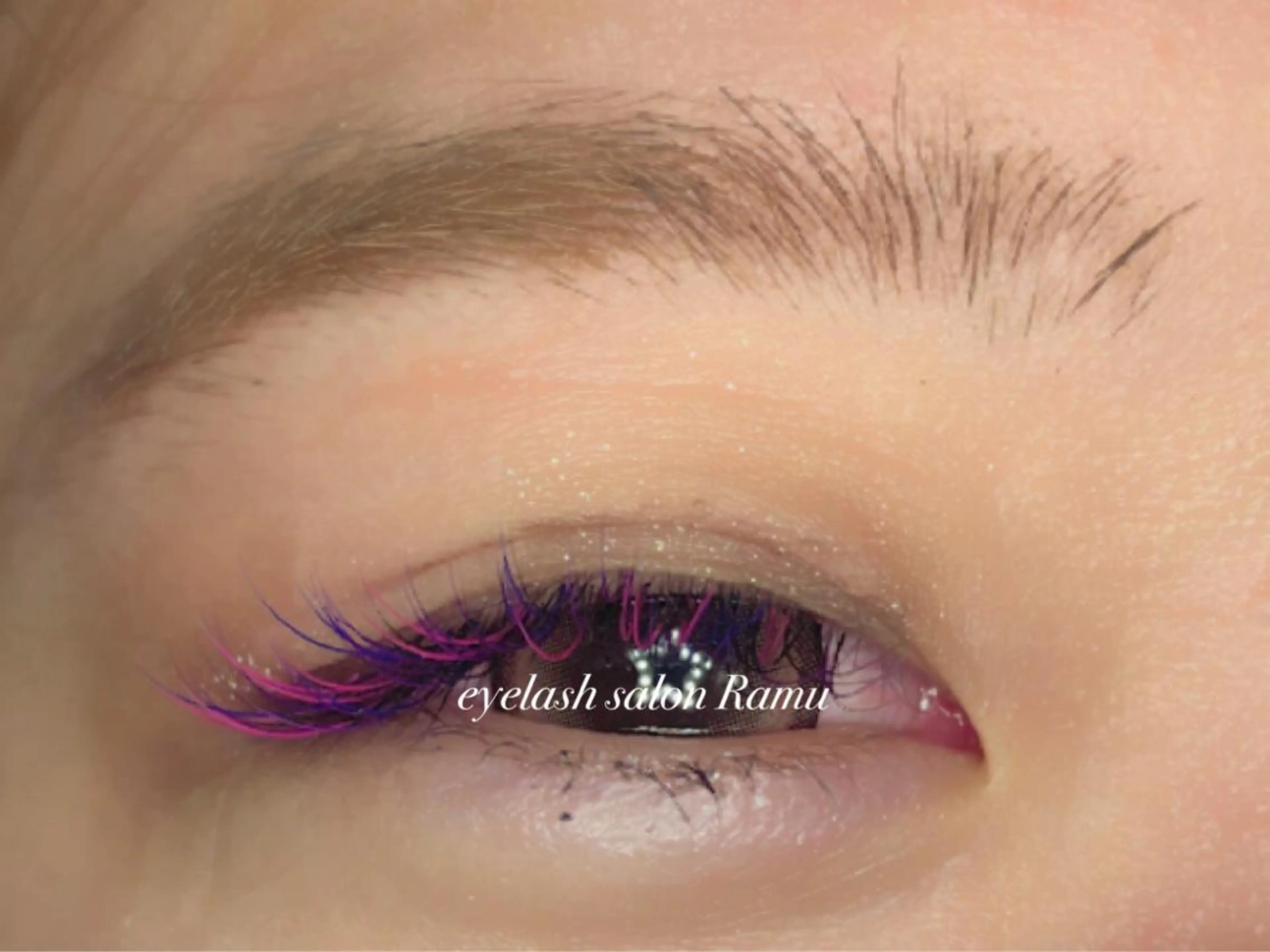 マツエク・マツパ 成人式 矢野 つかさのマツエク・マツパデザイン