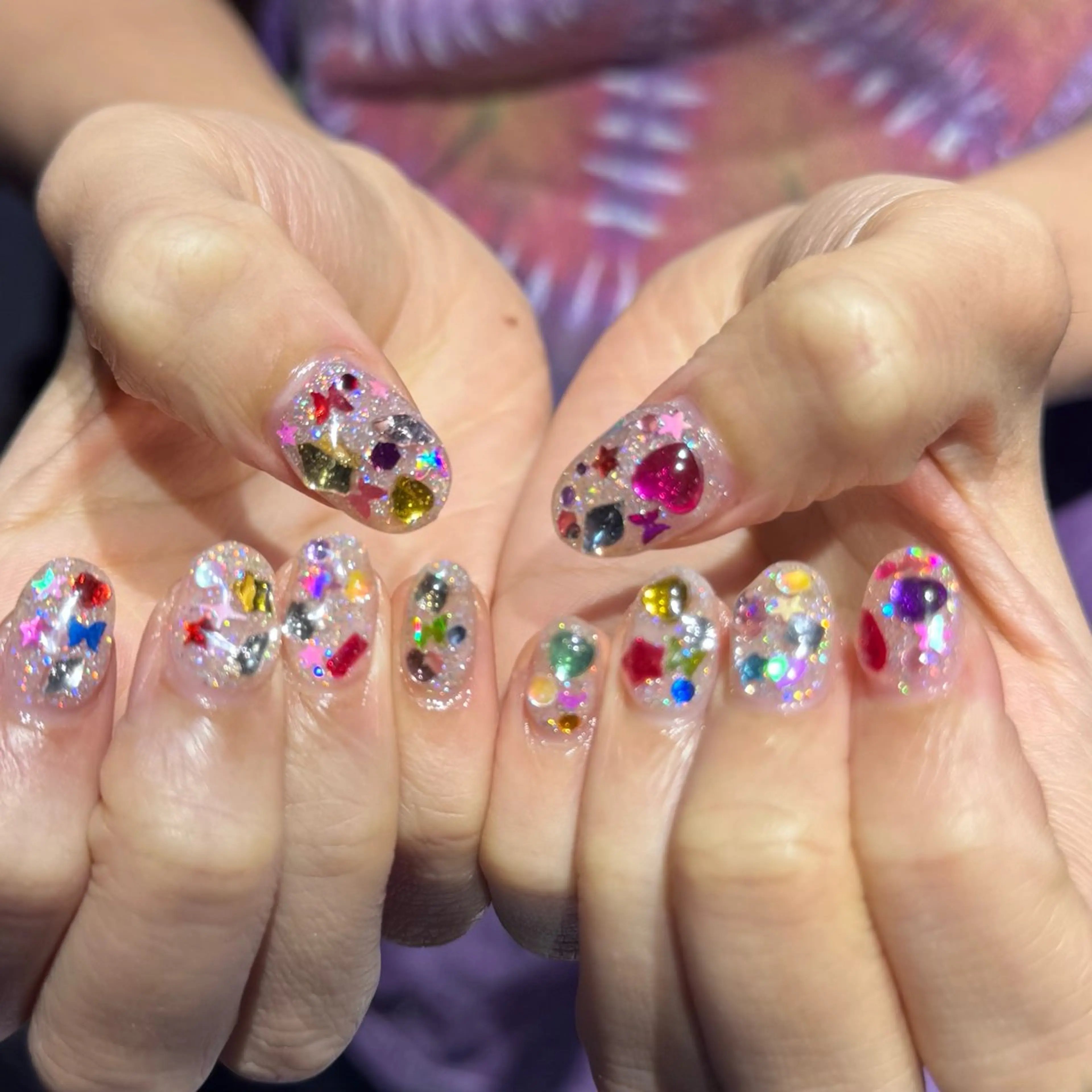 ショート 小川 柚香のネイルデザイン