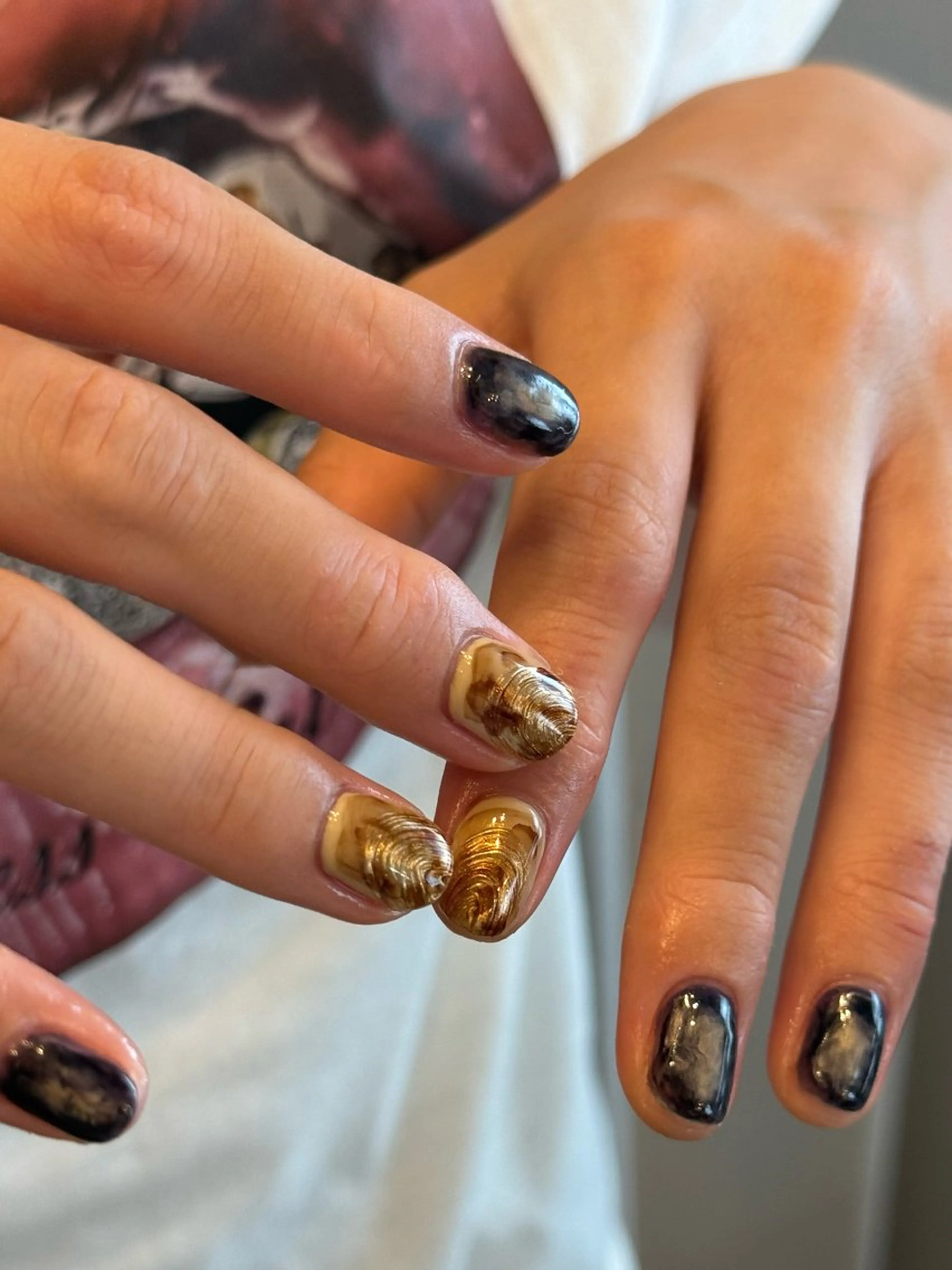 ネイル 持ち込み ハンドネイル filonnail asukaのネイルデザイン