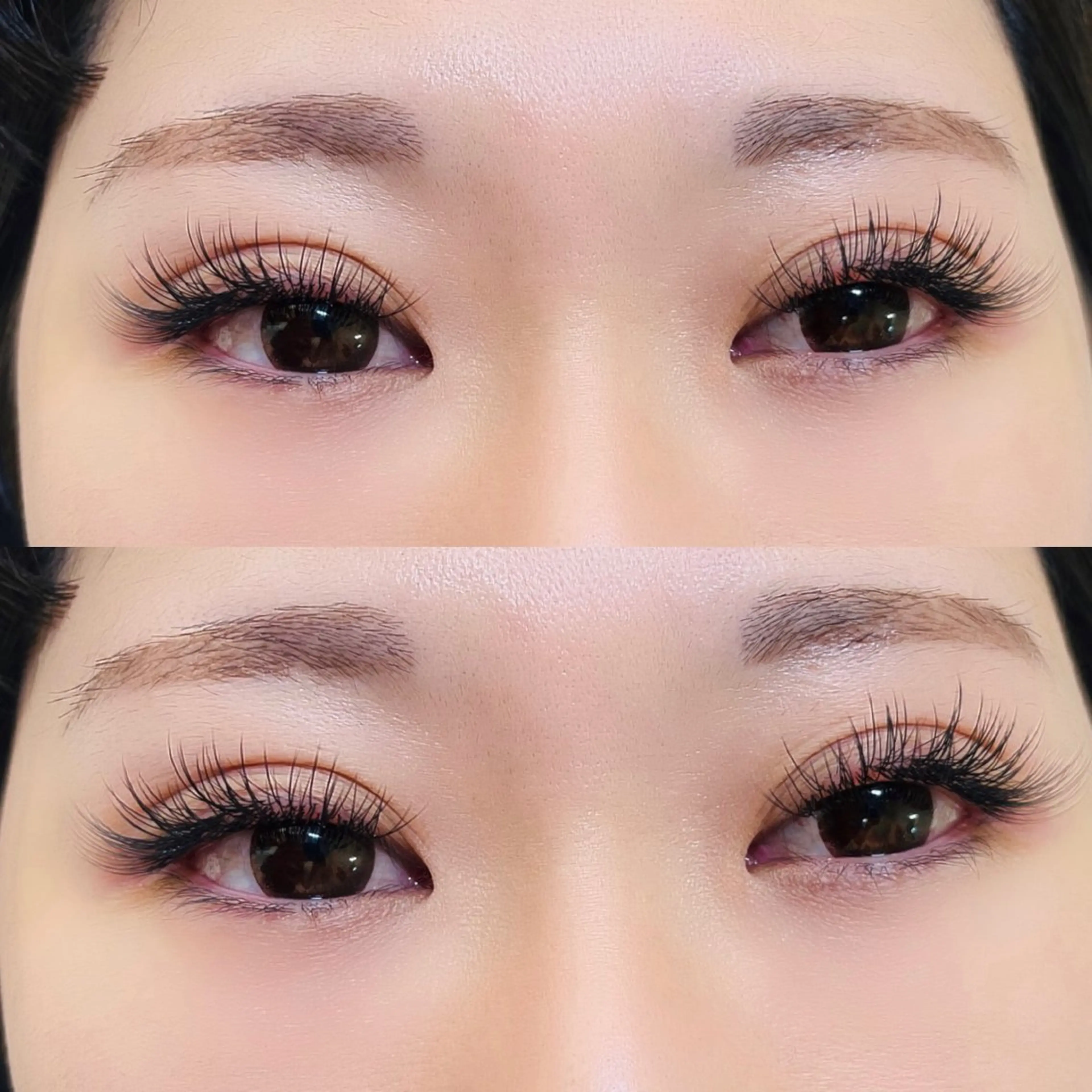 マツエク・マツパ 付け放題 バインドロック フラットラッシュ パリジェンヌラッシュリフト まつげパーマ マツエク オーロラ所属・AURORA RINAのマツエク・マツパデザイン