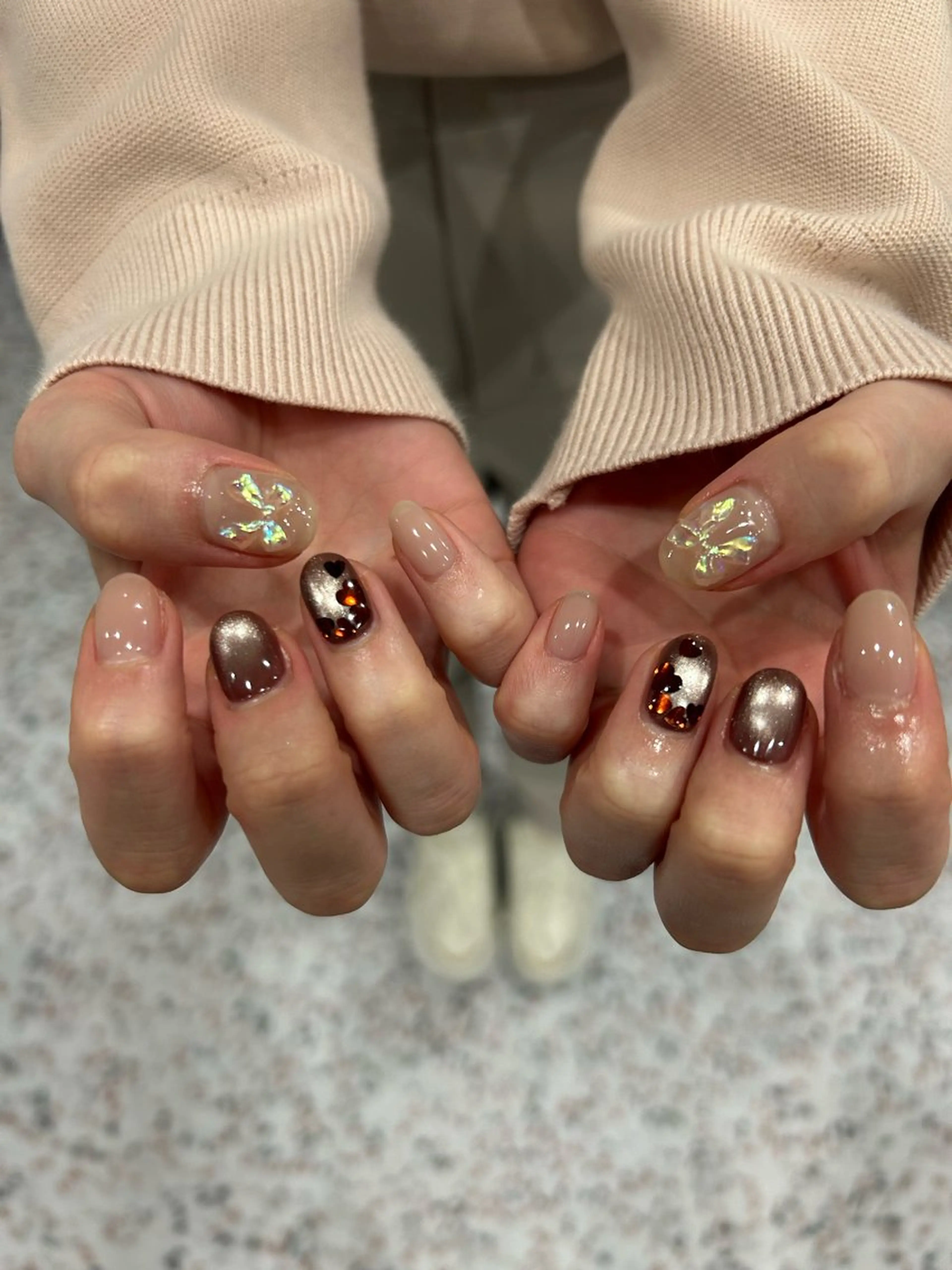 ネイル ハンドネイル 小松 千冬snazzyのネイルデザイン