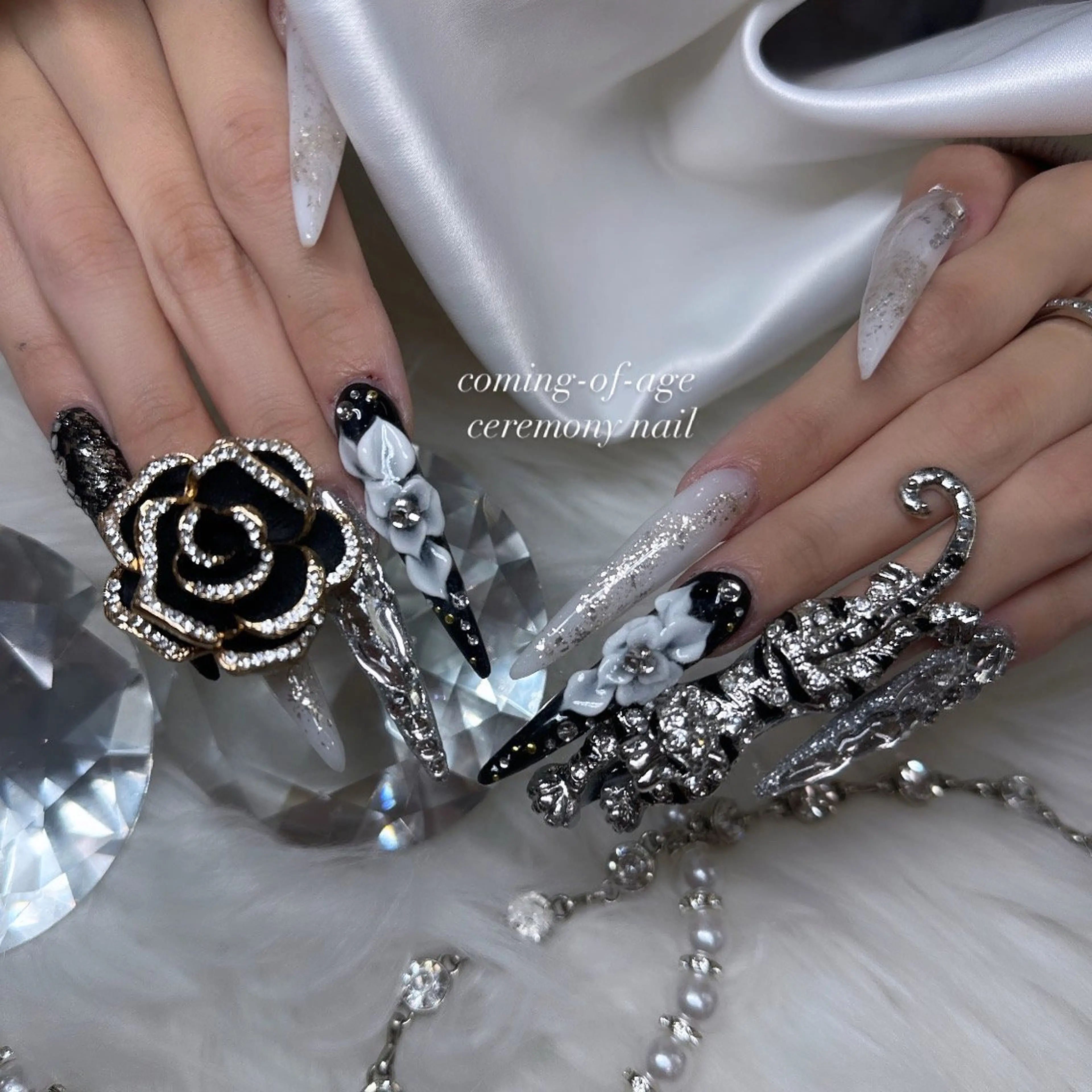 ネイル 加納 莉音のネイルデザイン