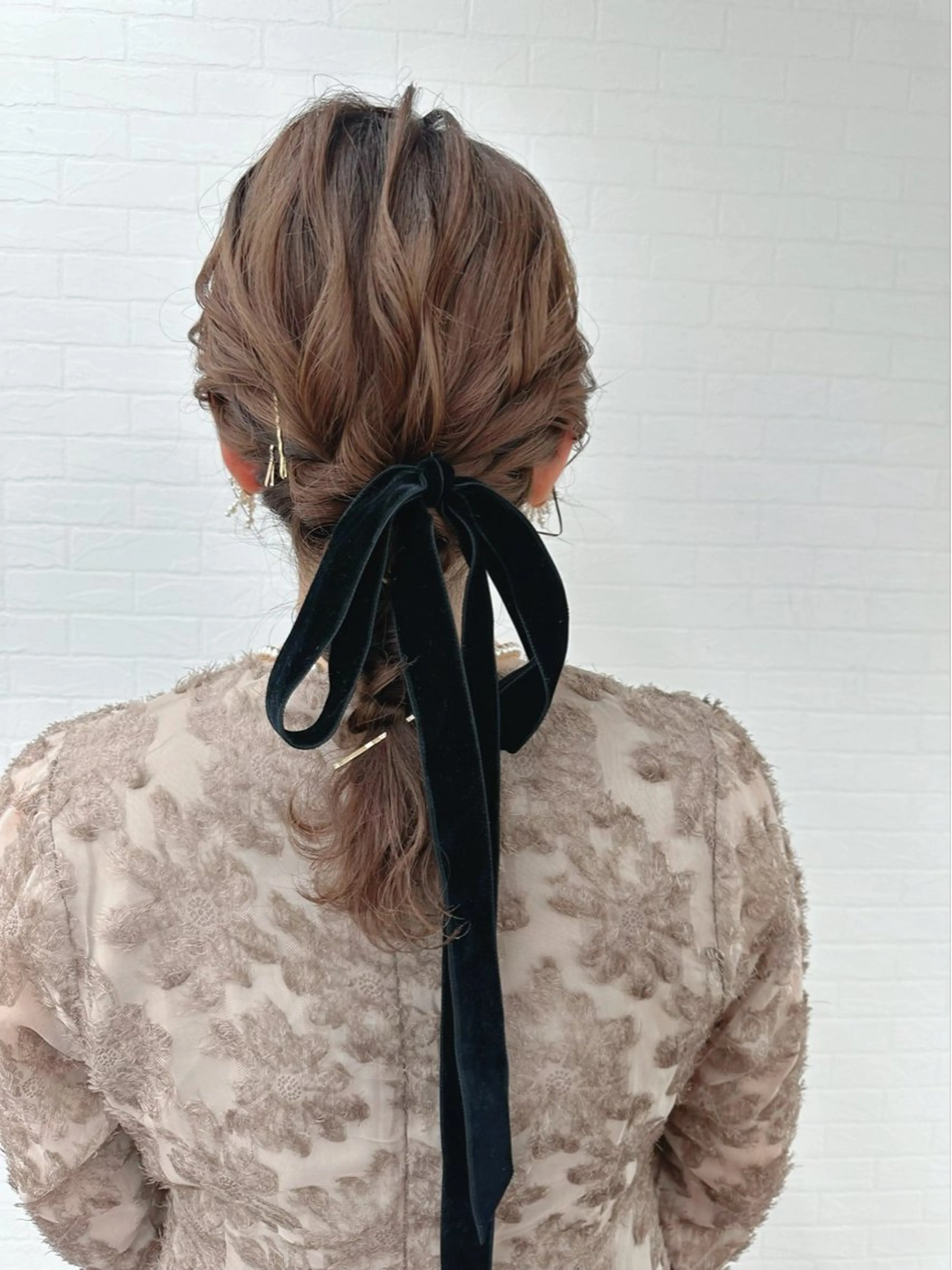 ヘアアレンジ 結婚式・ブライダル ヘアセット GRANLUSSO 〜グランルッソ駅前店所属・木口 嘉美のヘアスタイル