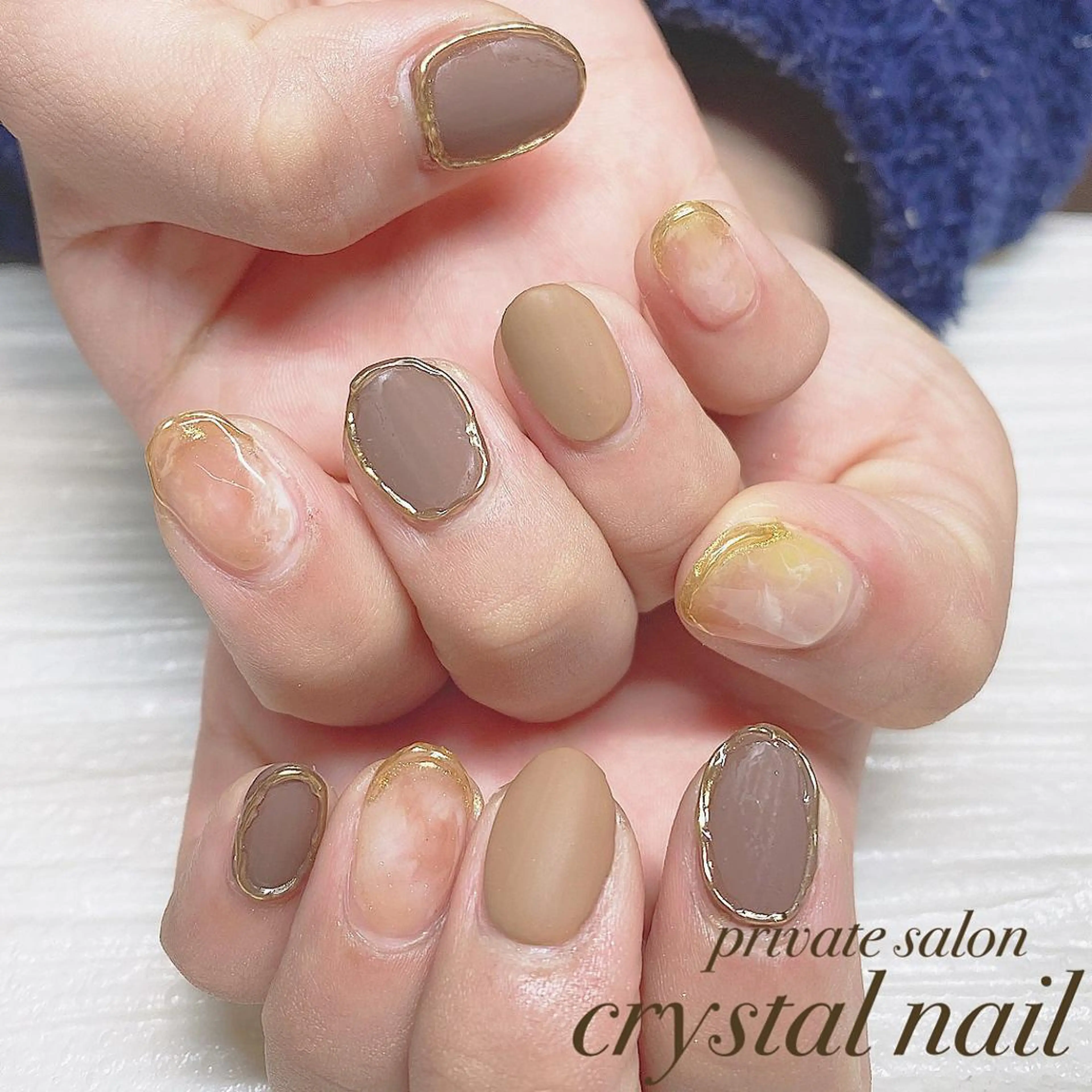 ネイル Crystal Nailのネイルデザイン