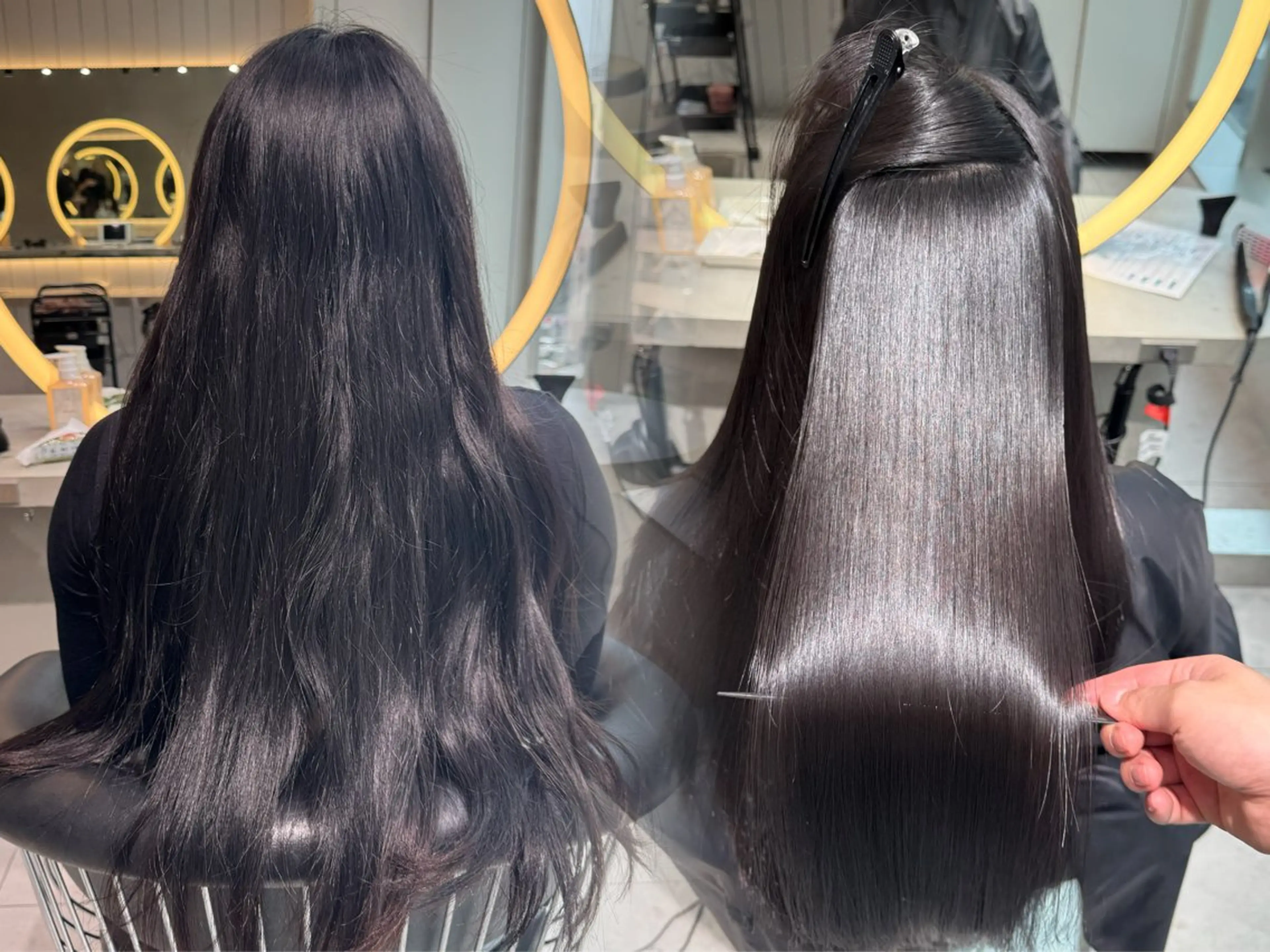 ロング カット 縮毛矯正 トリートメント 『タケル』が叶える✨ 熊本🥇モテ美髪ヘアのヘアスタイル