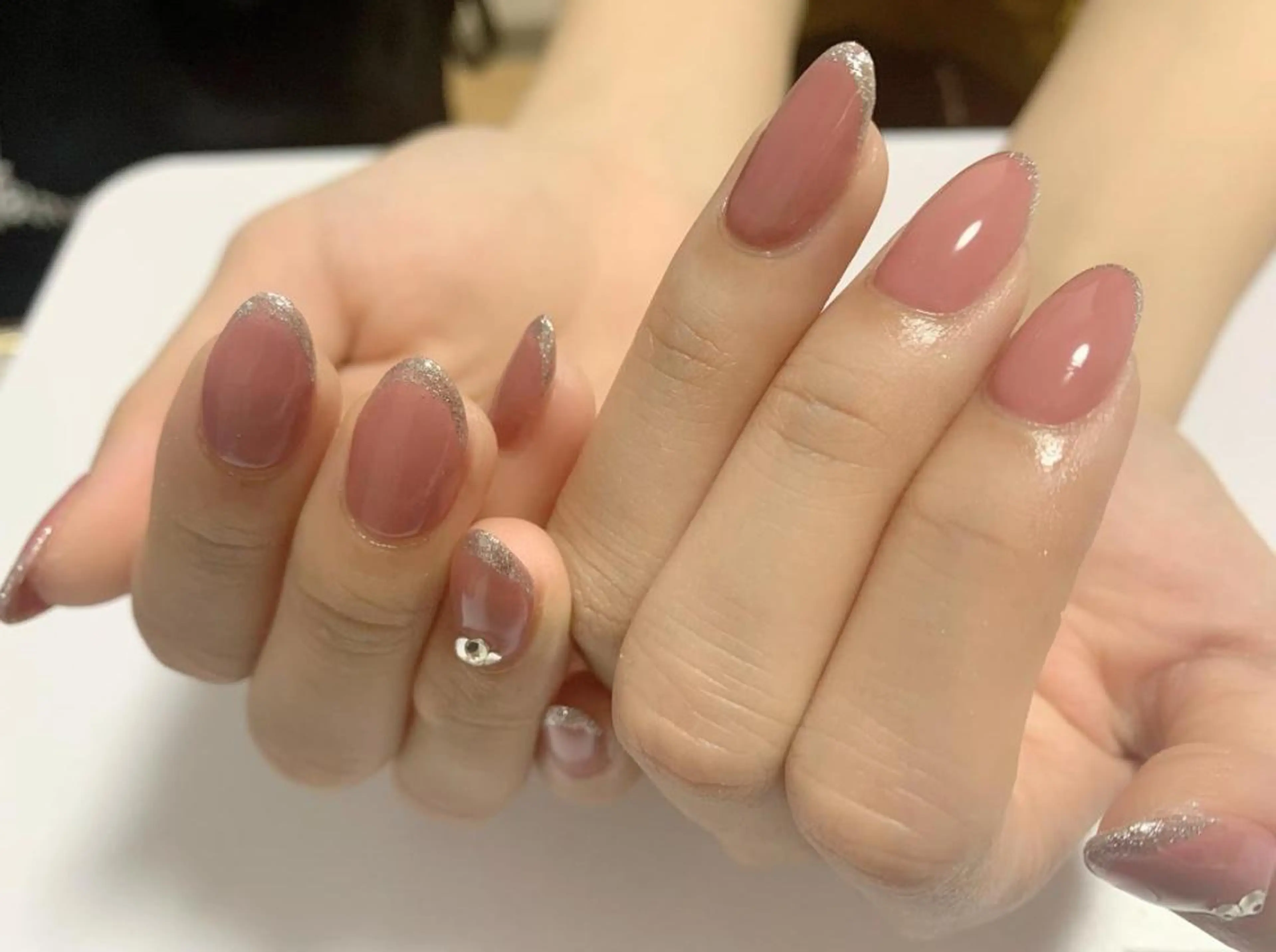 ＜10時～16時30分までのご予約オフ無料＞　大人気のオフィスマオジェル含、マグネット、ワンカラー、ラメグラデーションの写真