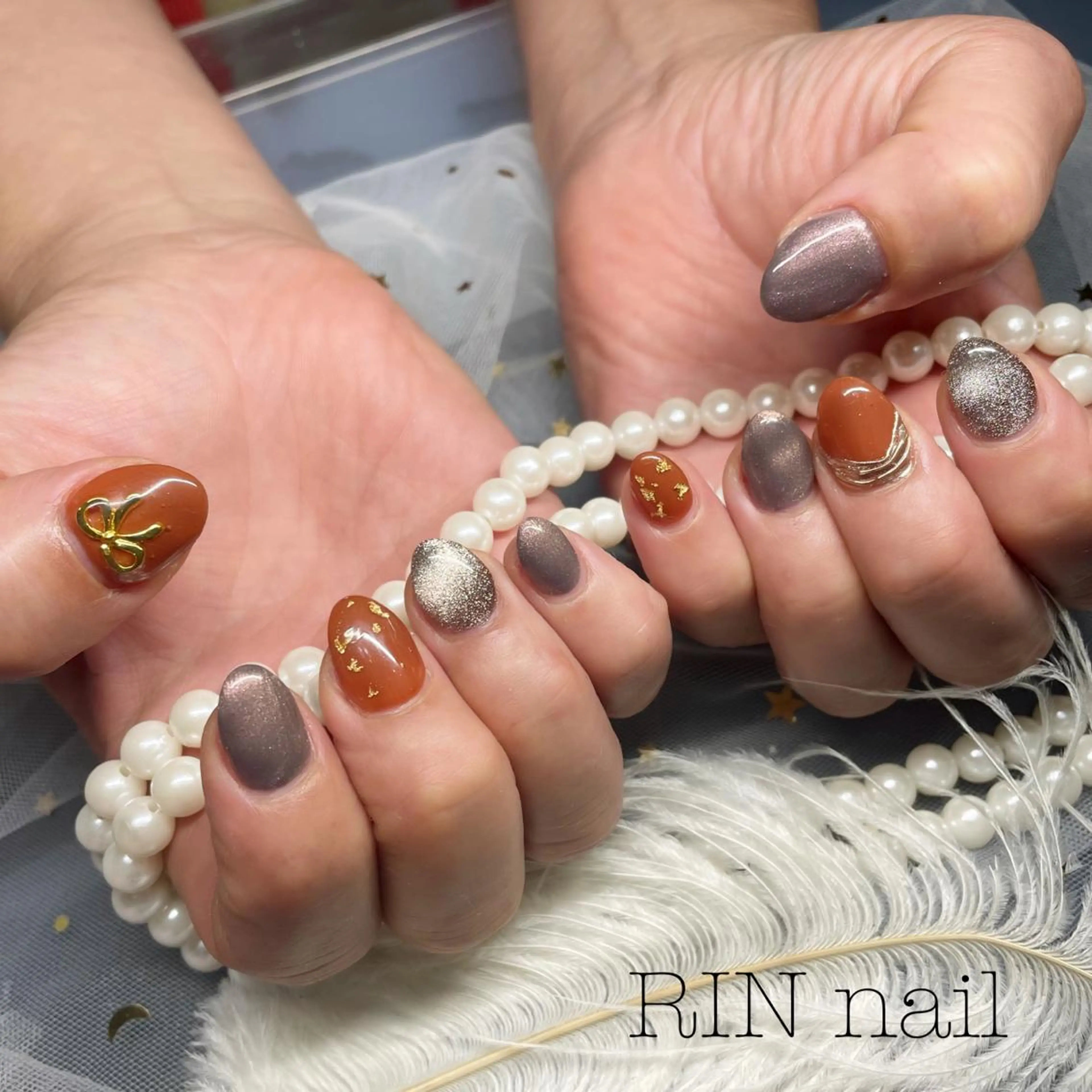 ネイル ハンドネイル ハンドケア RIN HOMEnailのネイルデザイン