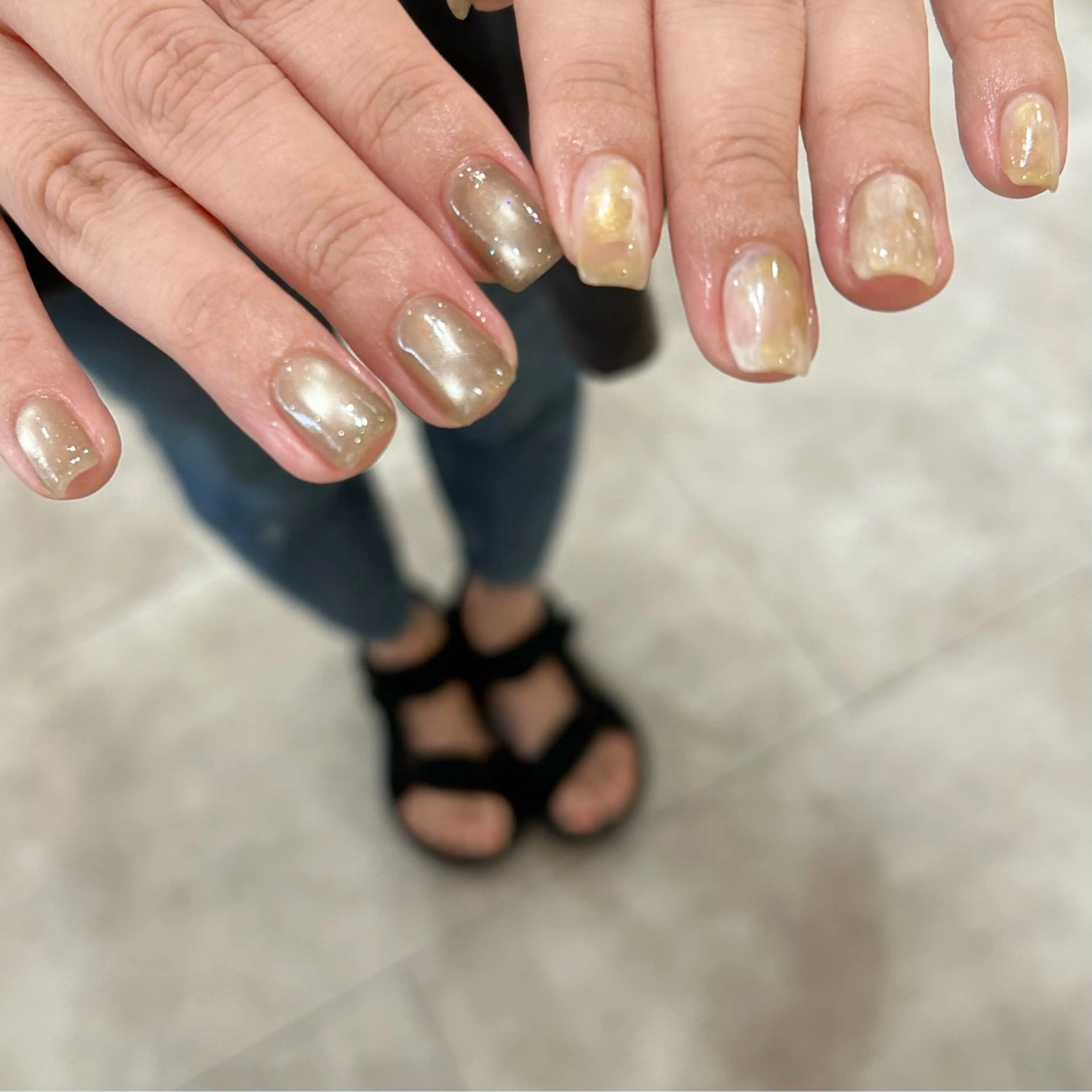 ネイル ハンドネイル shio ♡ 1〜2月予約受付中のネイルデザイン