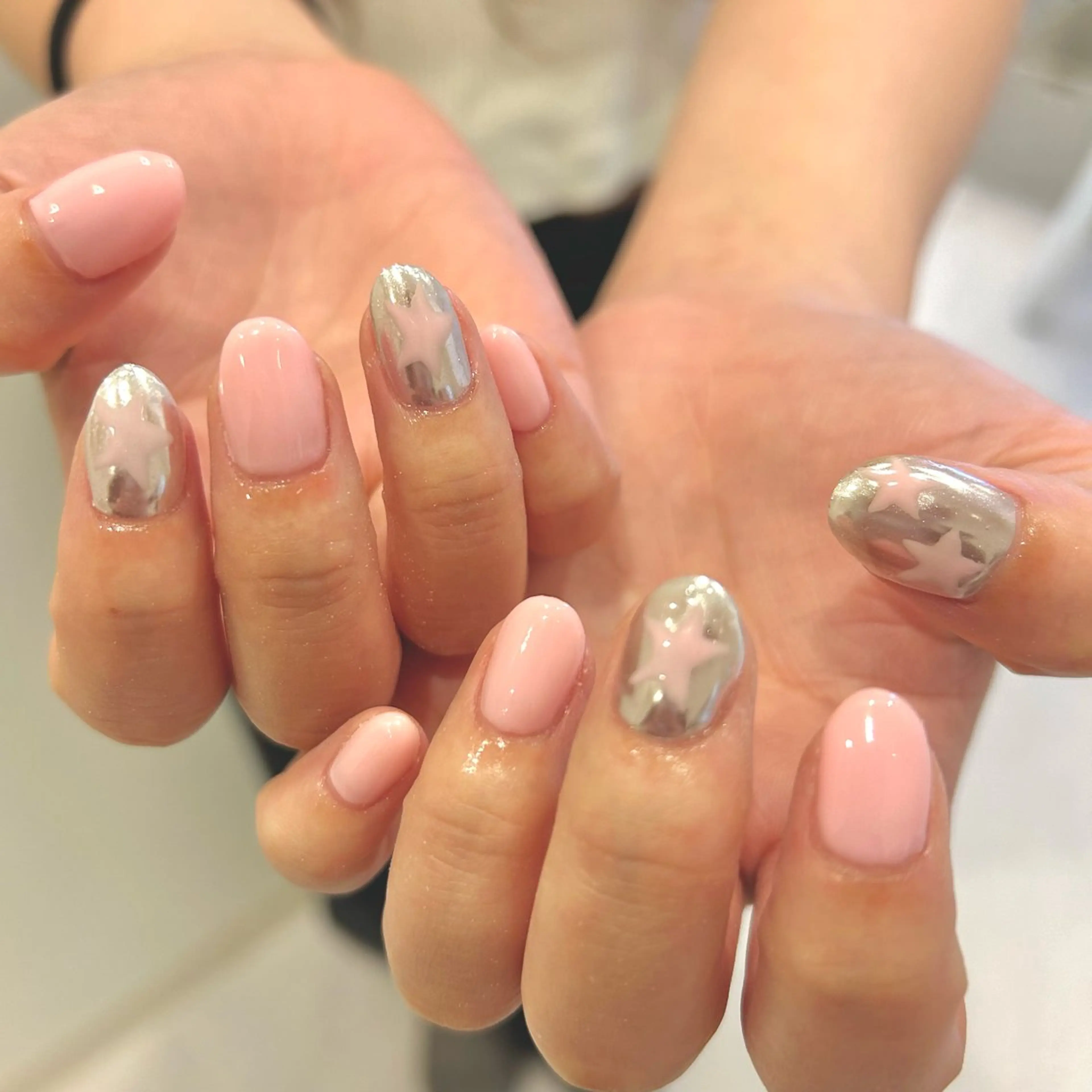 ネイル 🫧飛山琉桜/二条 ネイルアート/束感のマツエク・マツパデザイン