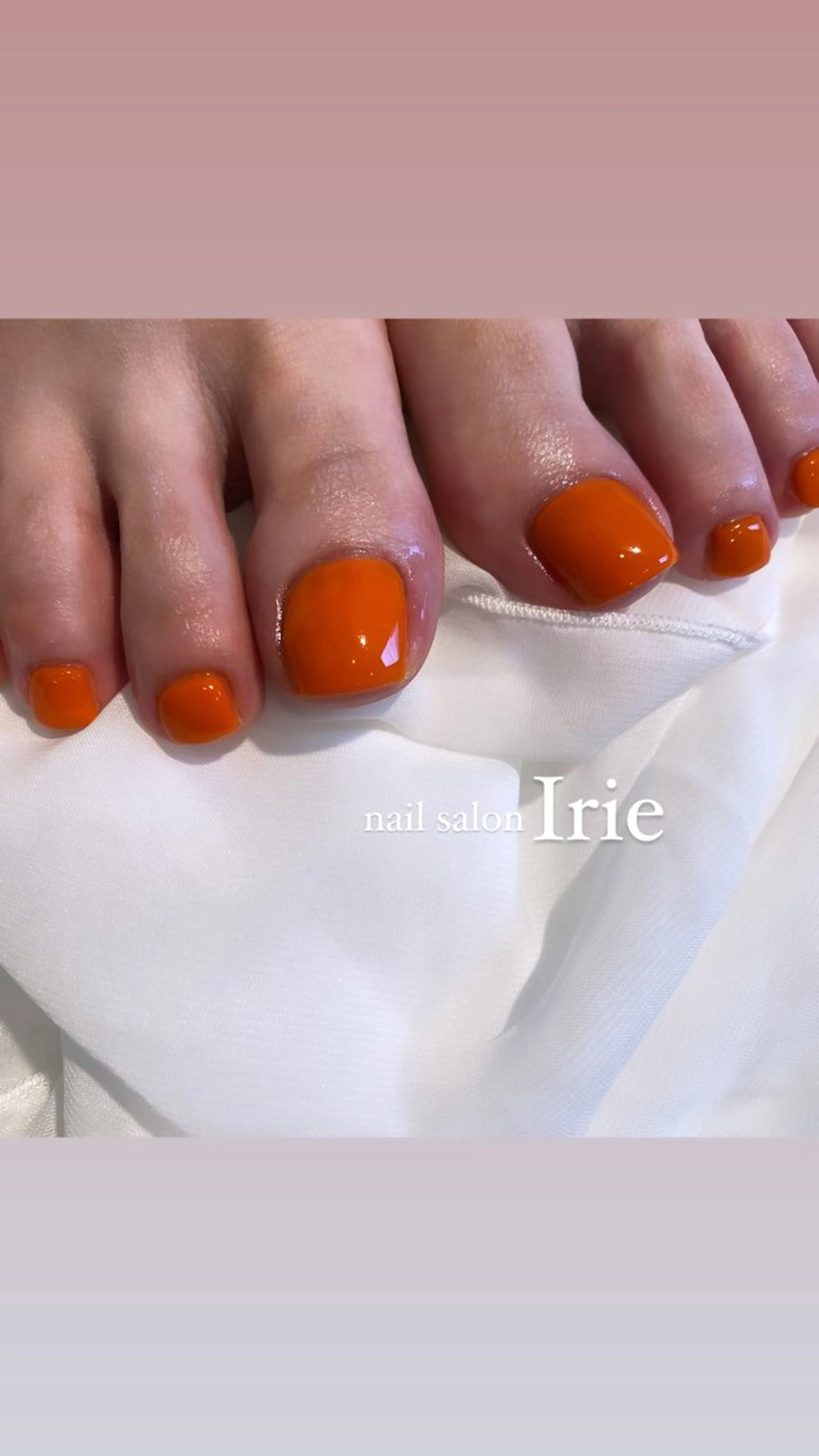 ネイル フットネイル 清水 絵里奈のネイルデザイン