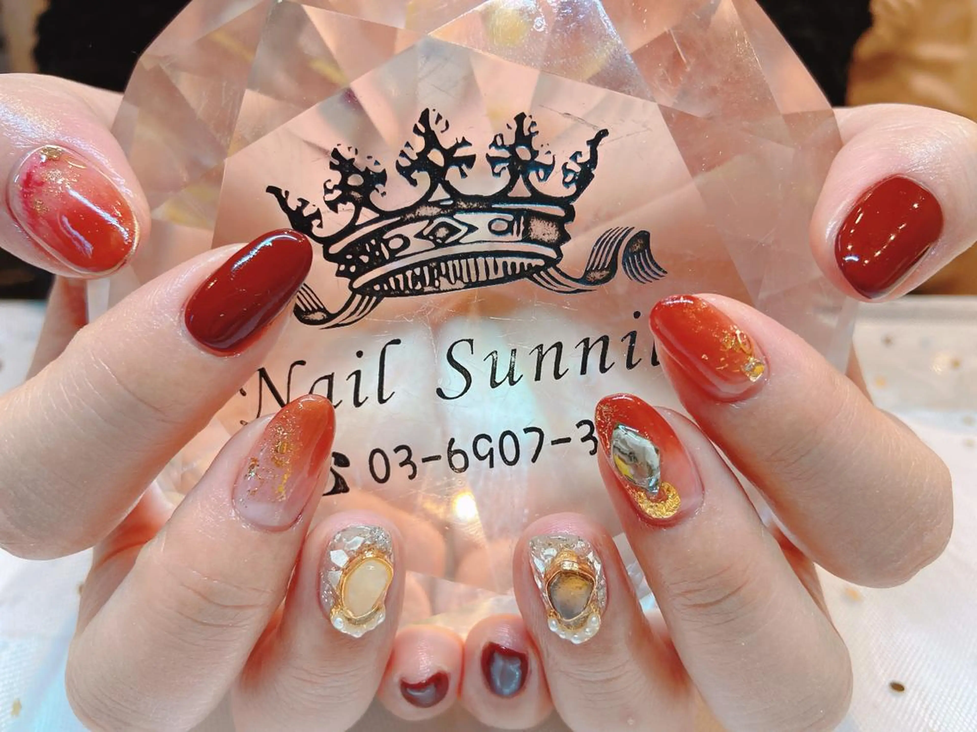 ネイル 長さだし専門店 M2　rikaのネイルデザイン