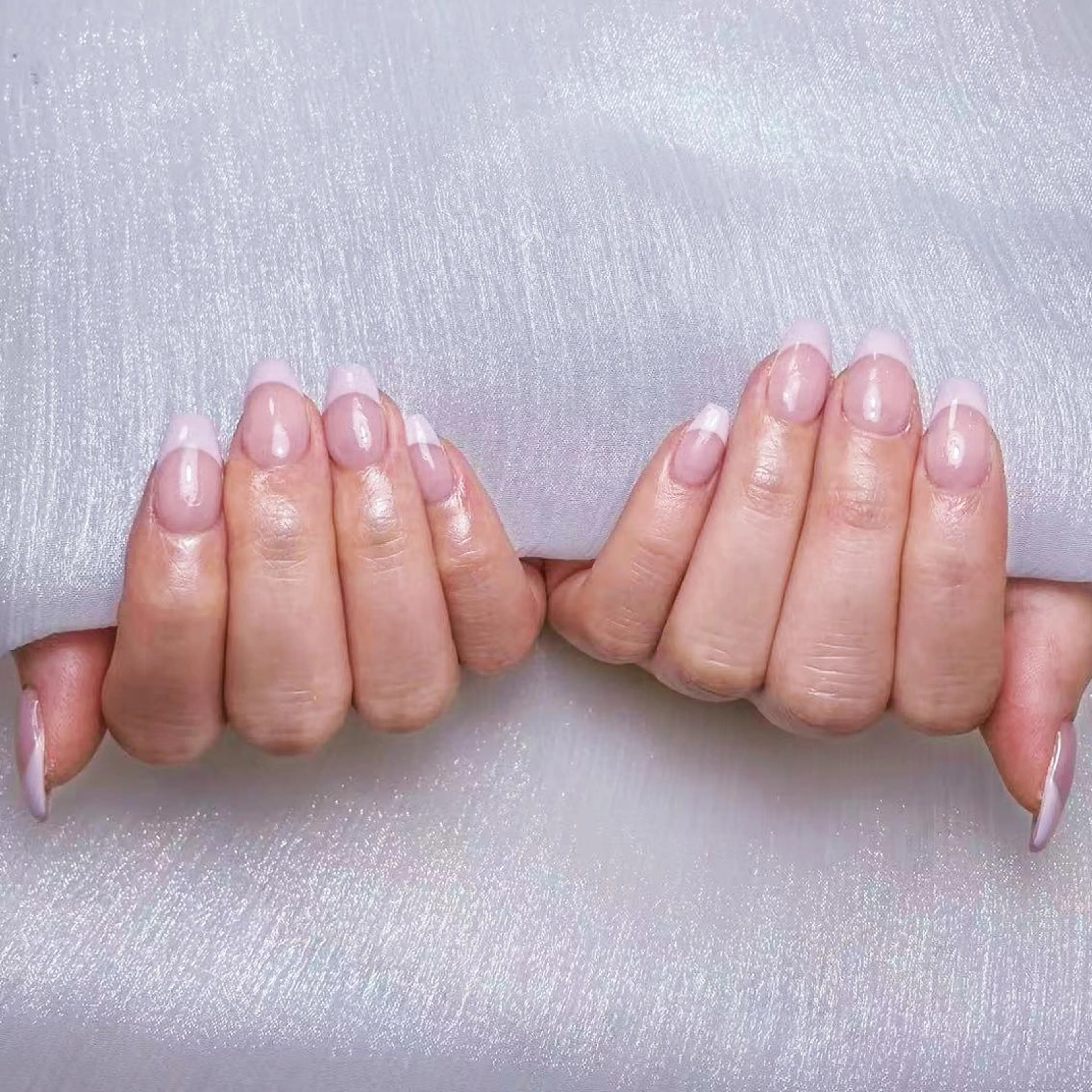 ネイル アートネイル オーロラネイル ガーリー キラキラネイル 韓国ネイル ハンドネイル DIANMOND NAIL🌸のネイルデザイン