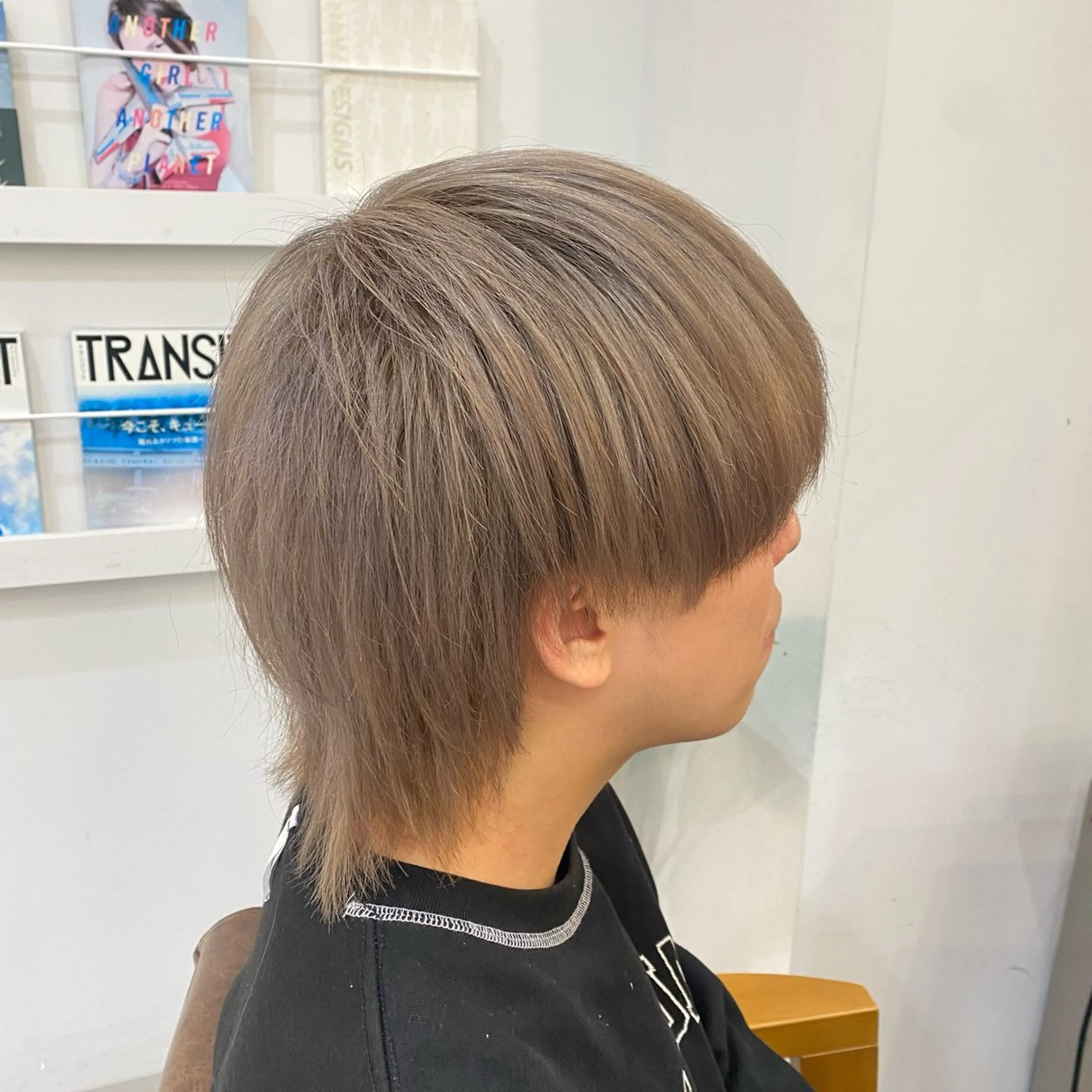 ミディアム ヘアアレンジ メンズ 🍒透明感カラー/ emiri🍒のヘアスタイル