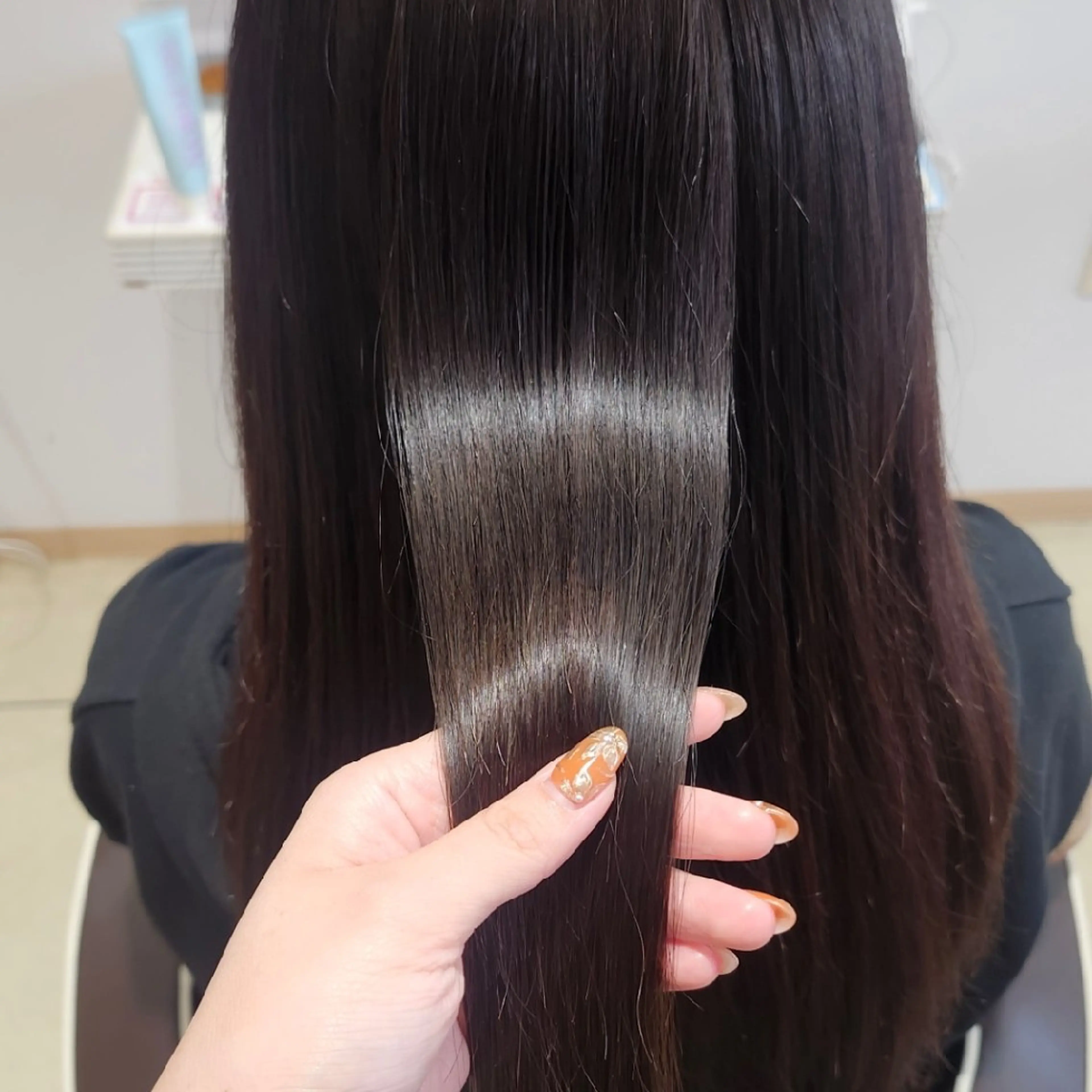 ロング 暖色カラー/髪質改善 /メンズ🧡莉南のヘアスタイル