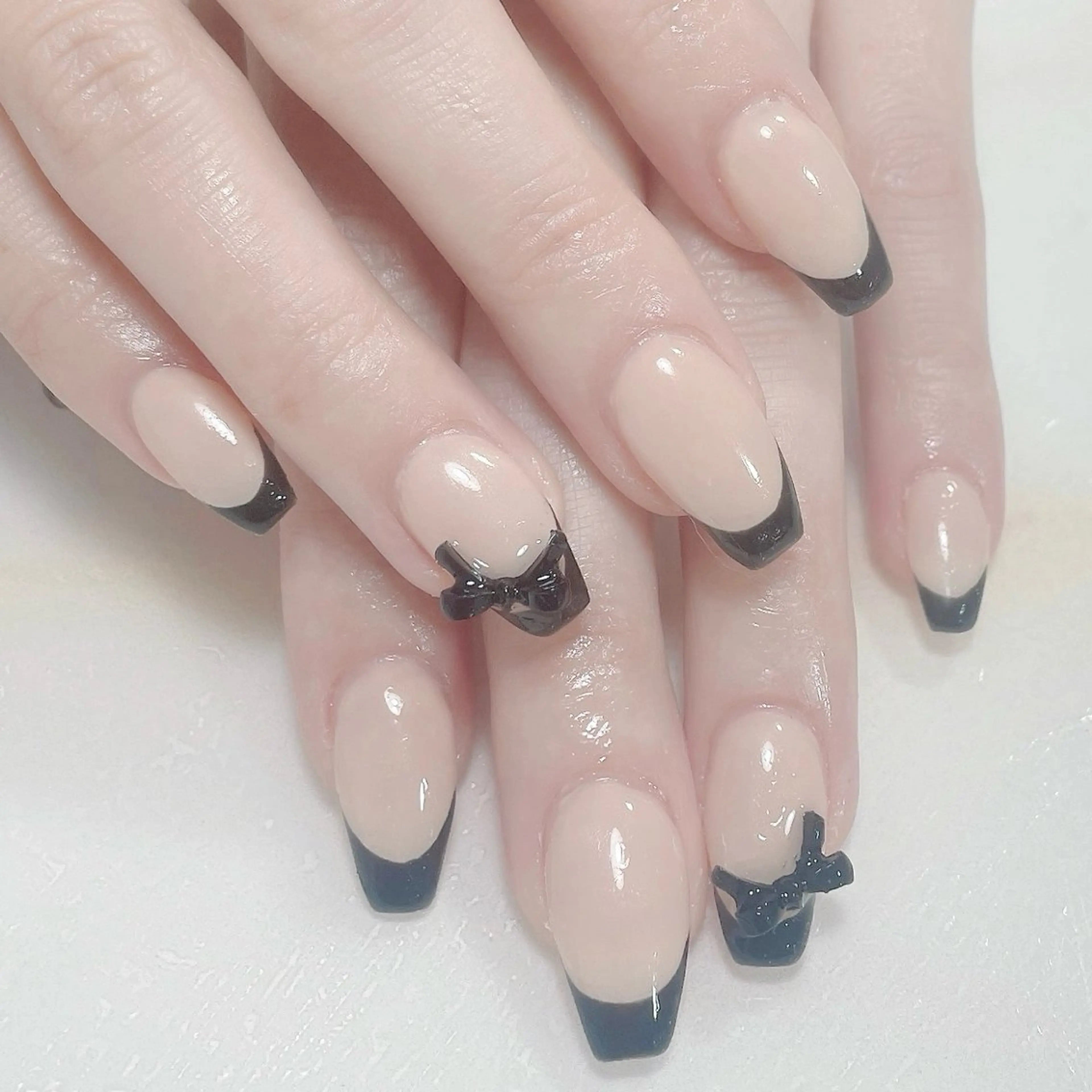 ネイル アートネイル フレンチネイル ジェルネイル グラデーション 韓国ネイル ハンドネイル 久保田 マリコのネイルデザイン