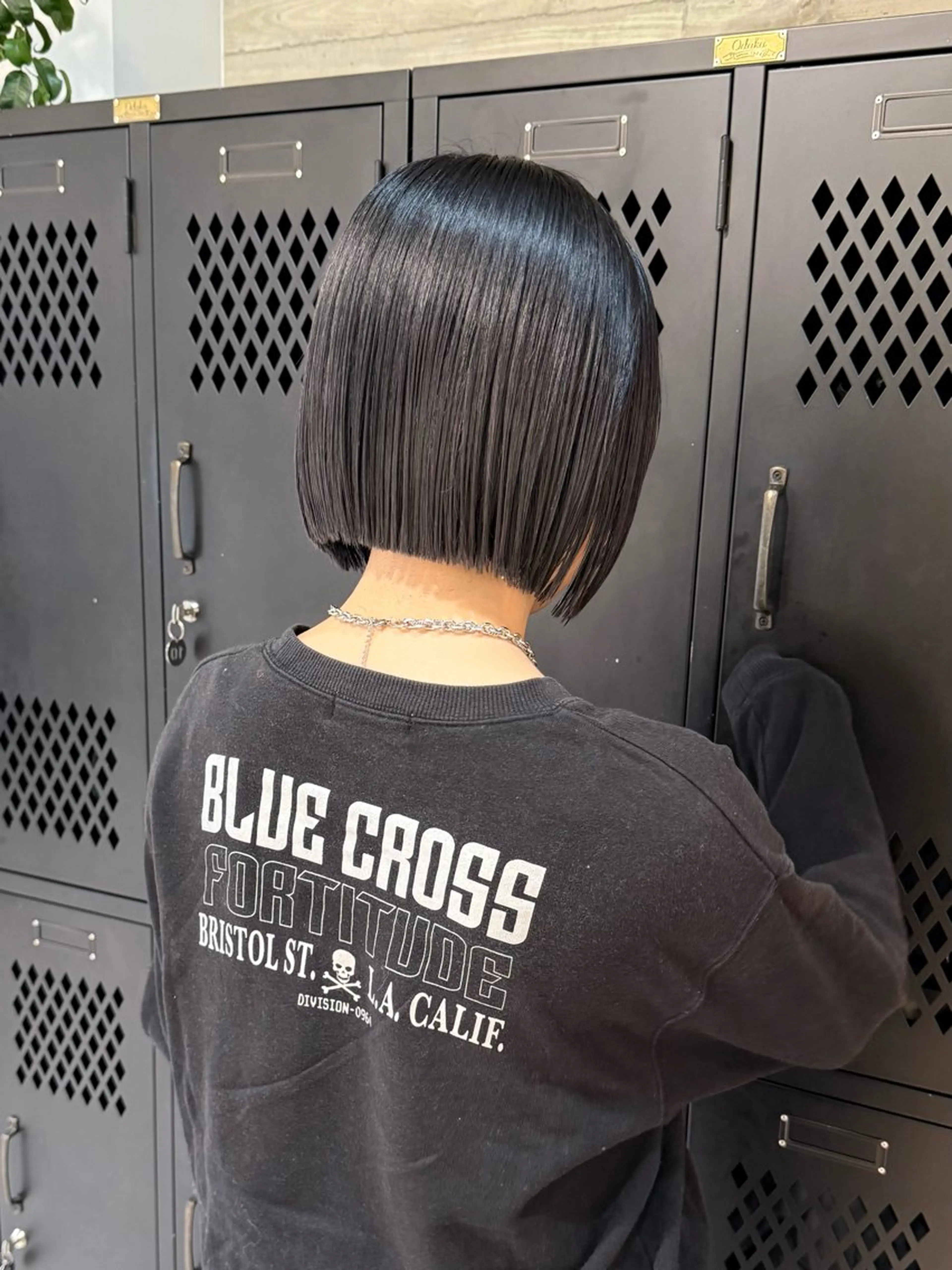 ミディアム カラー ヘアカラー トリートメント 色落ち綺麗透明感カラ /ボブ/ナカツヒカルのヘアスタイル