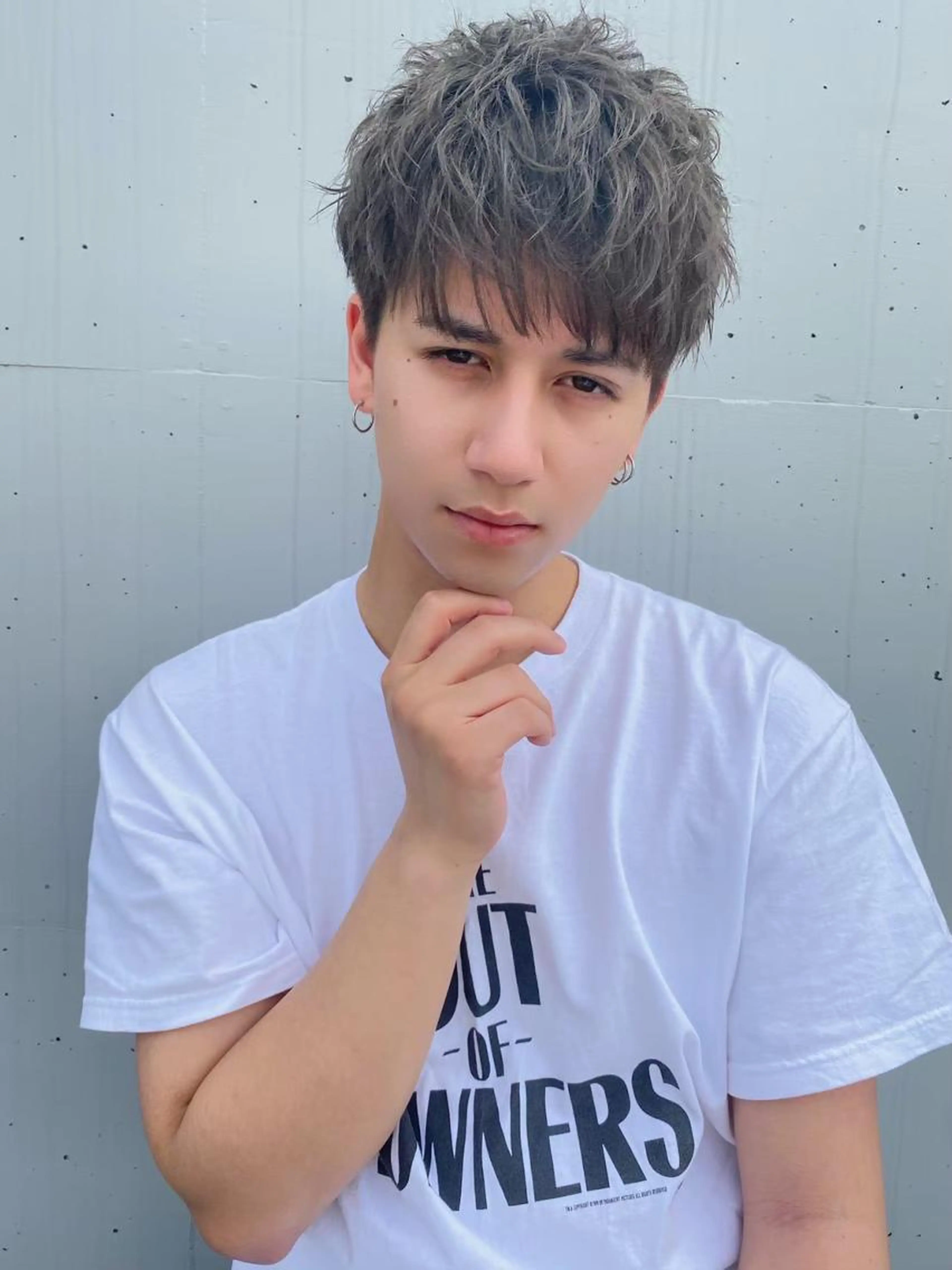 【メンズ】骨格補正カット+ソフトツイストスパイラルパーマ¥14000→¥11000の写真