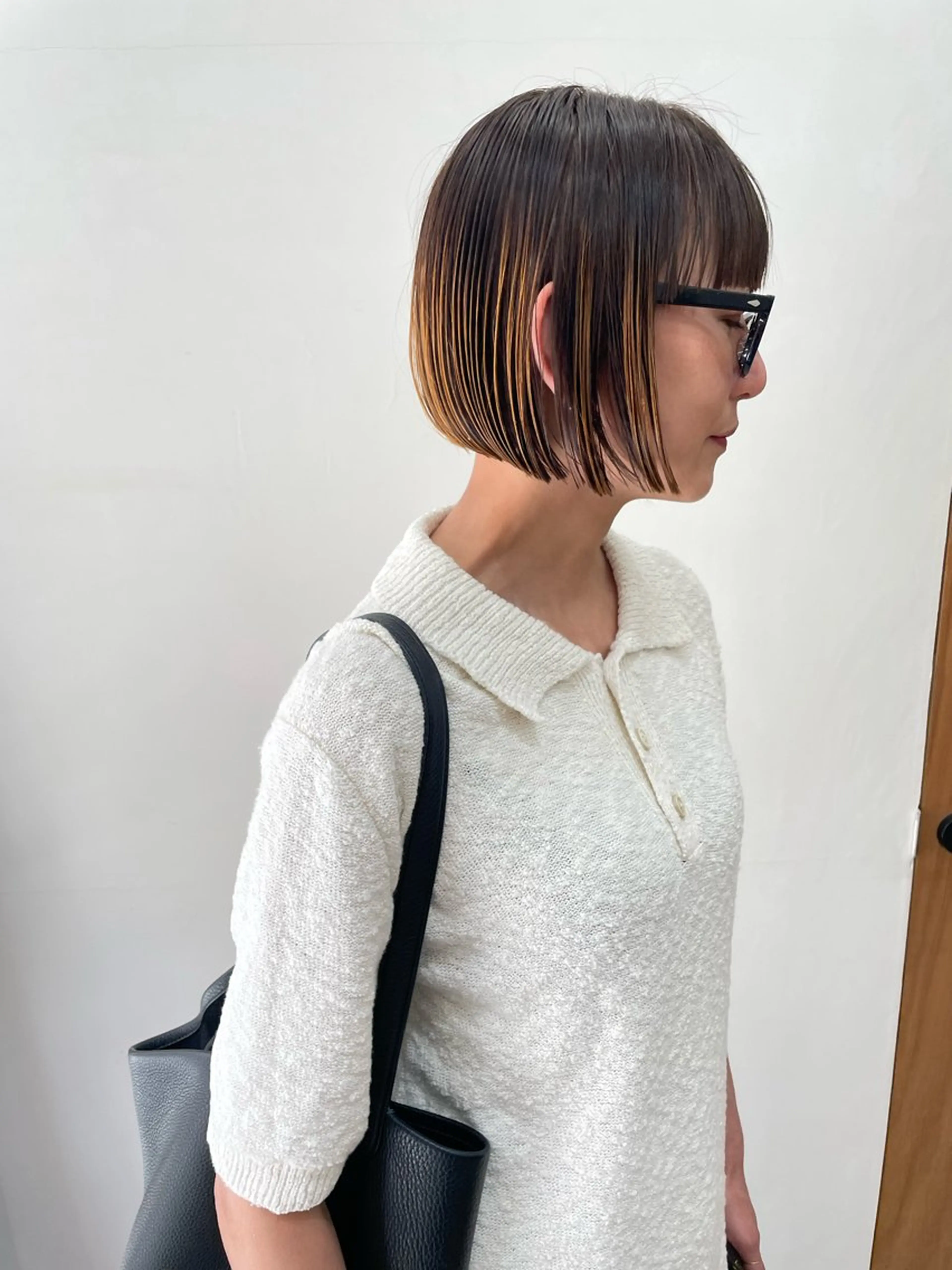 ミディアム カラー パーマ ヘアアレンジ メンズ カット ヘアカラー トリートメント tatsumi/ボブ ウルフ/レイヤーのヘアスタイル