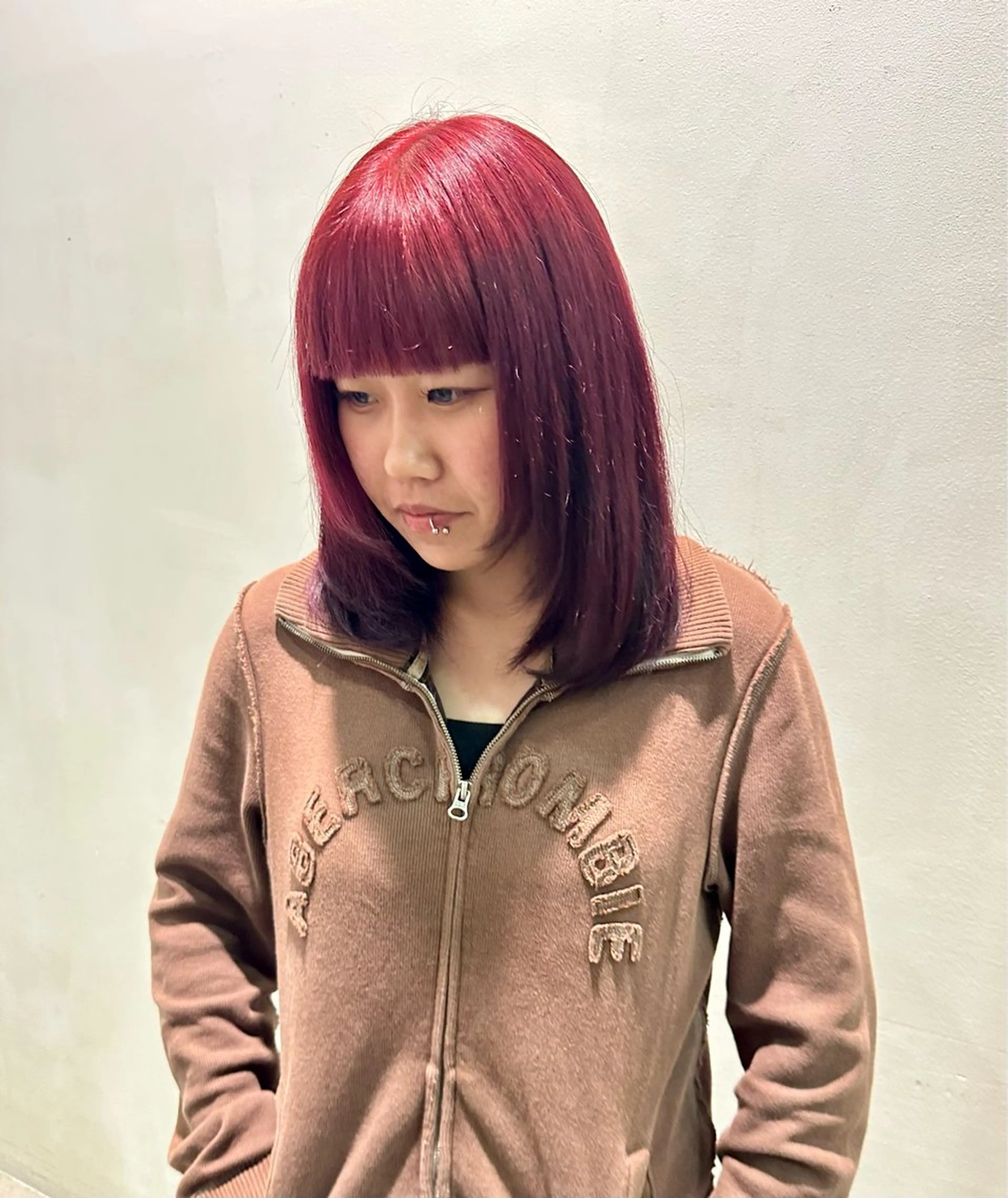 ミディアム カラー 大須/パーマモデル 木場 健斗🌳のヘアスタイル