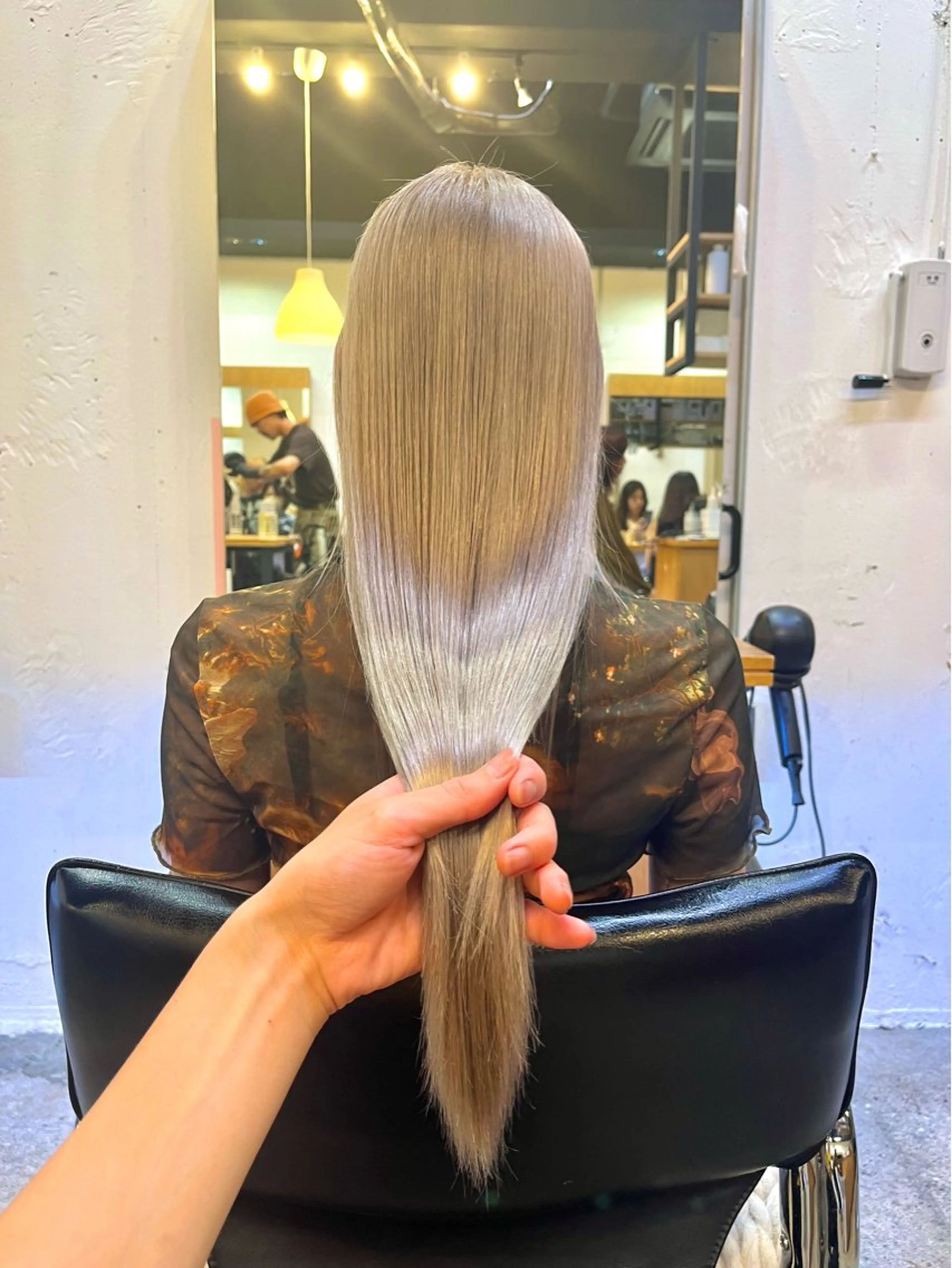 セミロング カラー ヘアカラー トリートメント GO TODAY SHAiRE SALON 原宿本店所属・ボブ/レイヤー/ ハッシュカット/河内のヘアスタイル