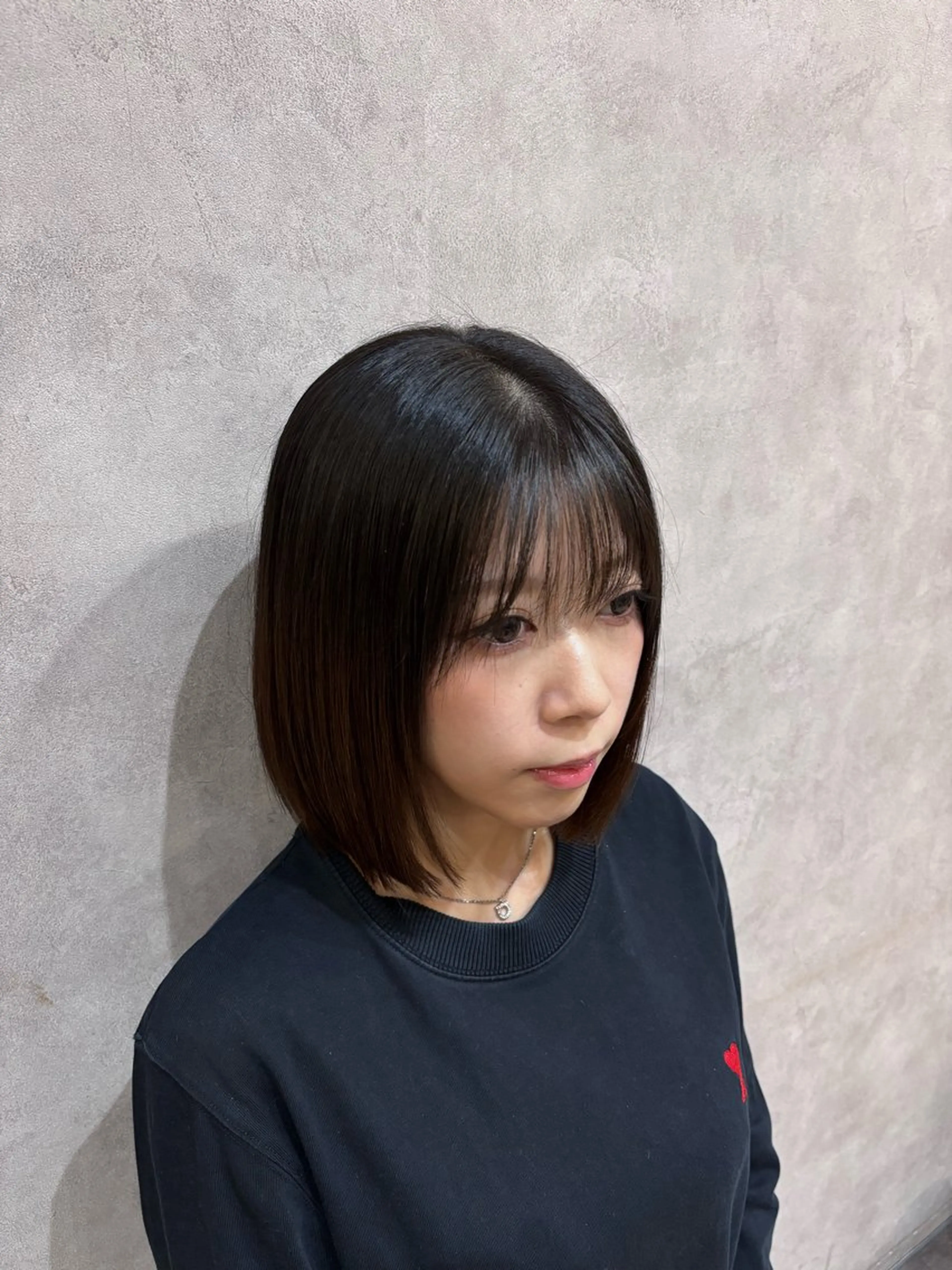 ミディアム 縮毛矯正 トリートメント 艶髪/縮毛矯正 /hikaruのヘアスタイル