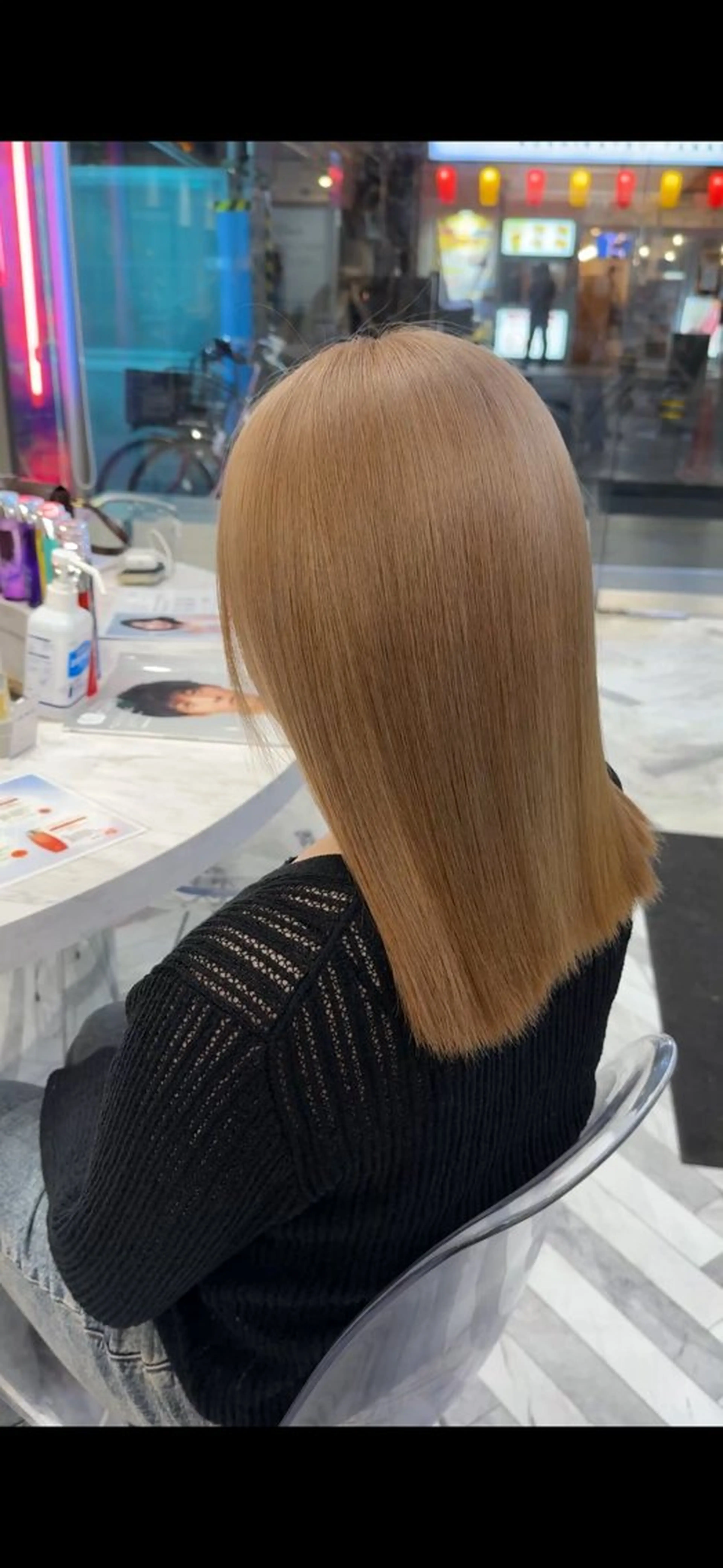 カラー ブリーチ ケアブリーチ デザインカラー ダブルカラー イヤリングカラー ヘアカラー ギャルカラー/メンズ /ハイトーン/つばさのヘアスタイル