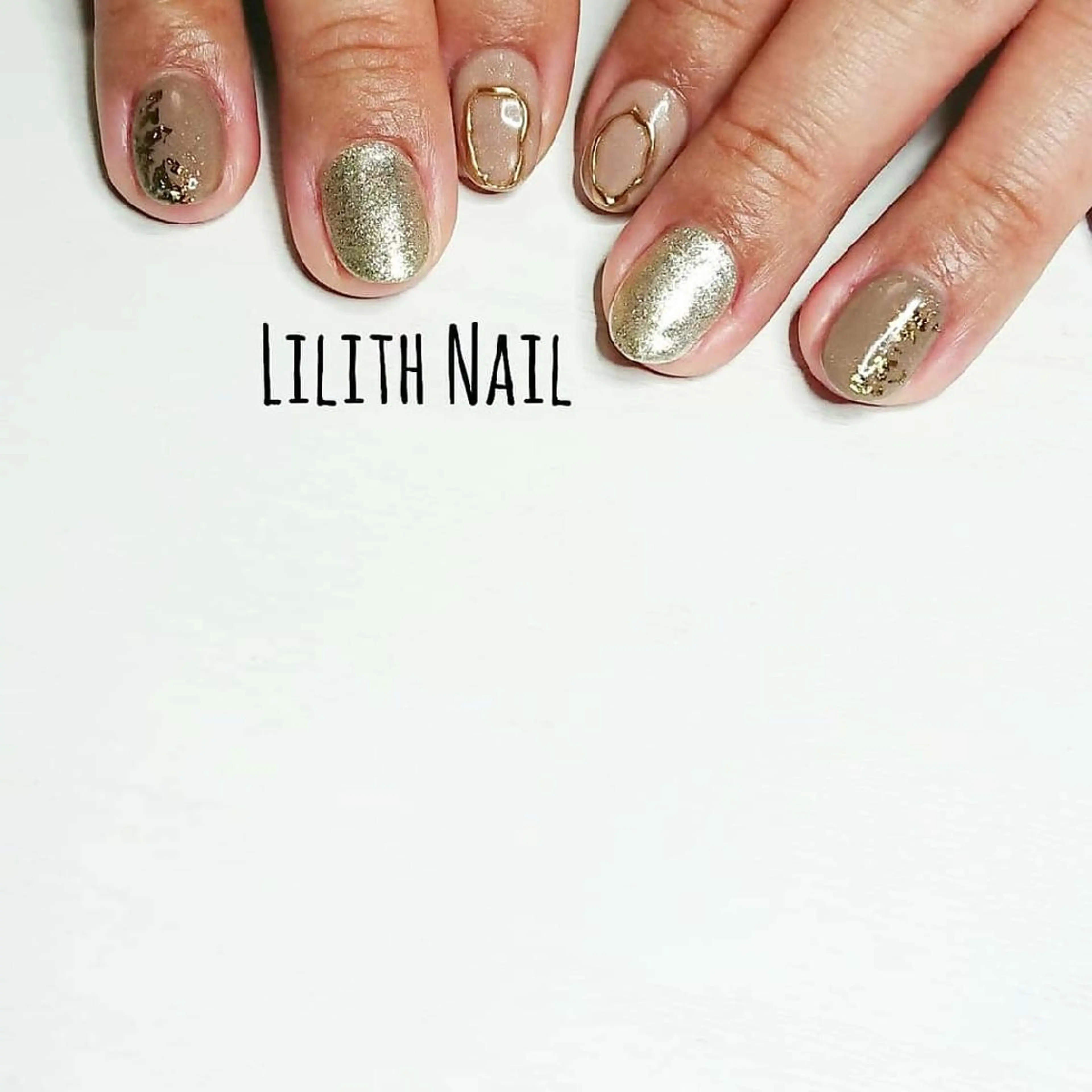 ネイル ニュアンスネイル ハンドネイル Lilith Nailのネイルデザイン