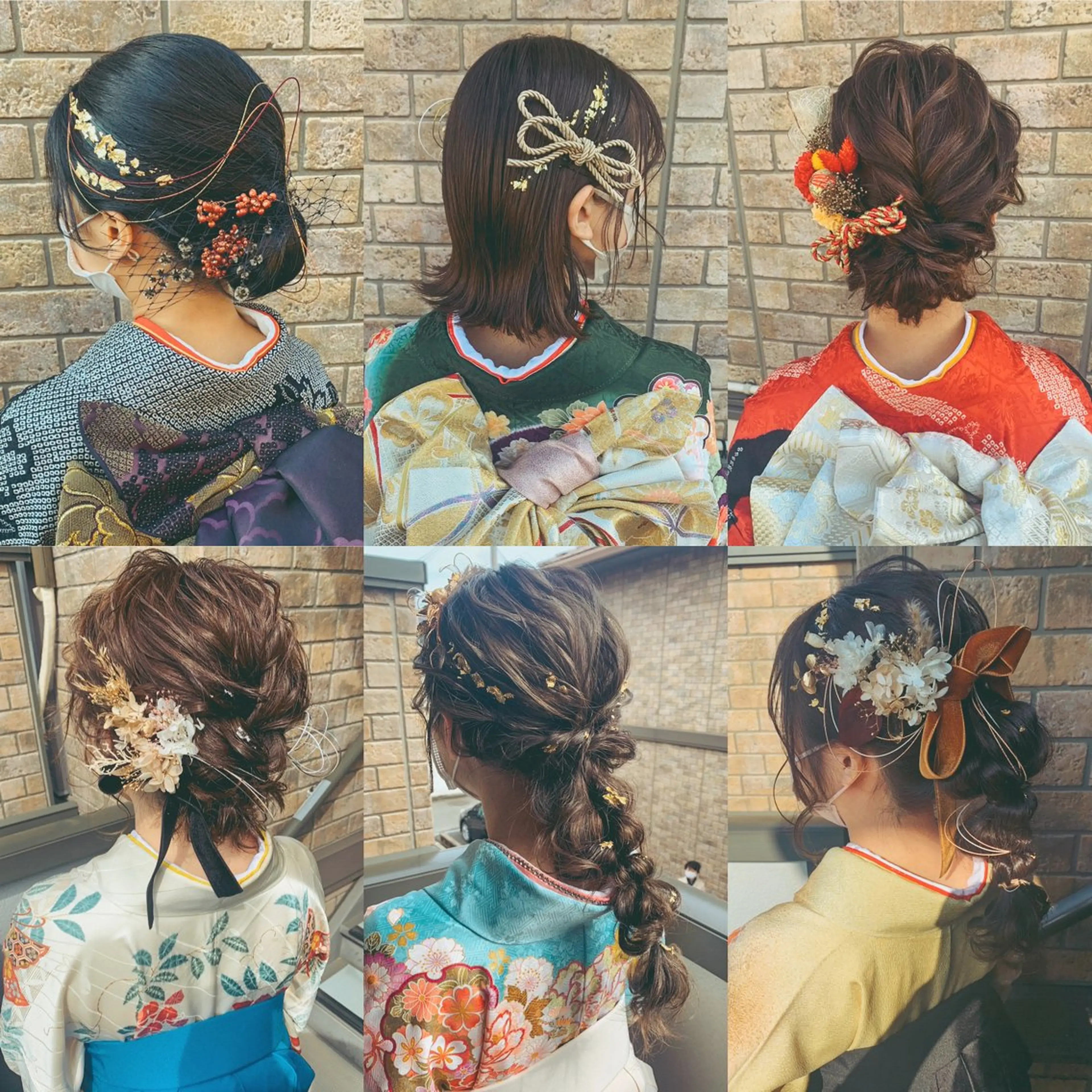 ヘアセット＋浴衣着付set  早朝予約可能◎  ※予約日時事前相談必須の写真