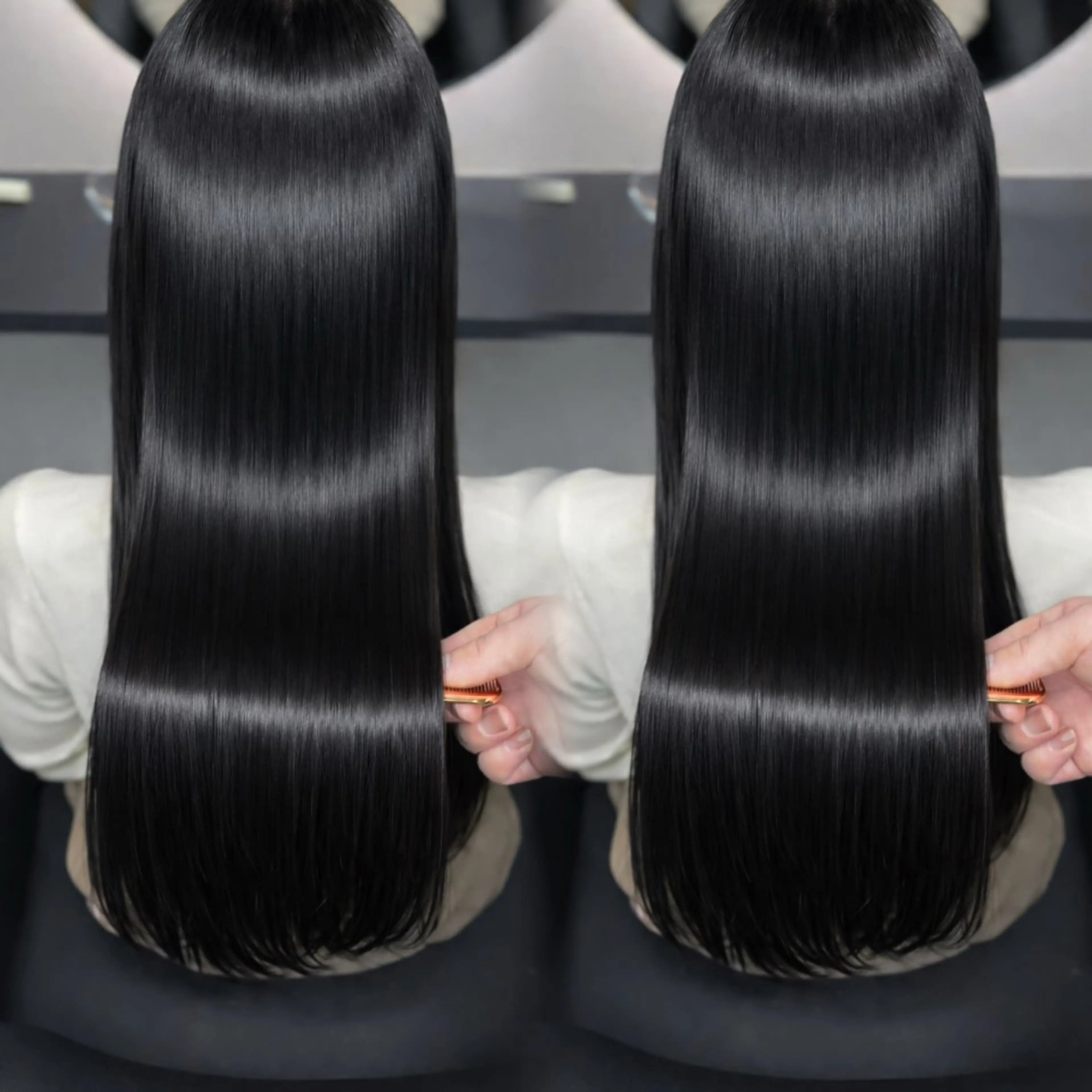 ロング カラー ヘアアレンジ カット 縮毛矯正 トリートメント 🫧新宿 髪質改善 /サスケ🫧のヘアスタイル