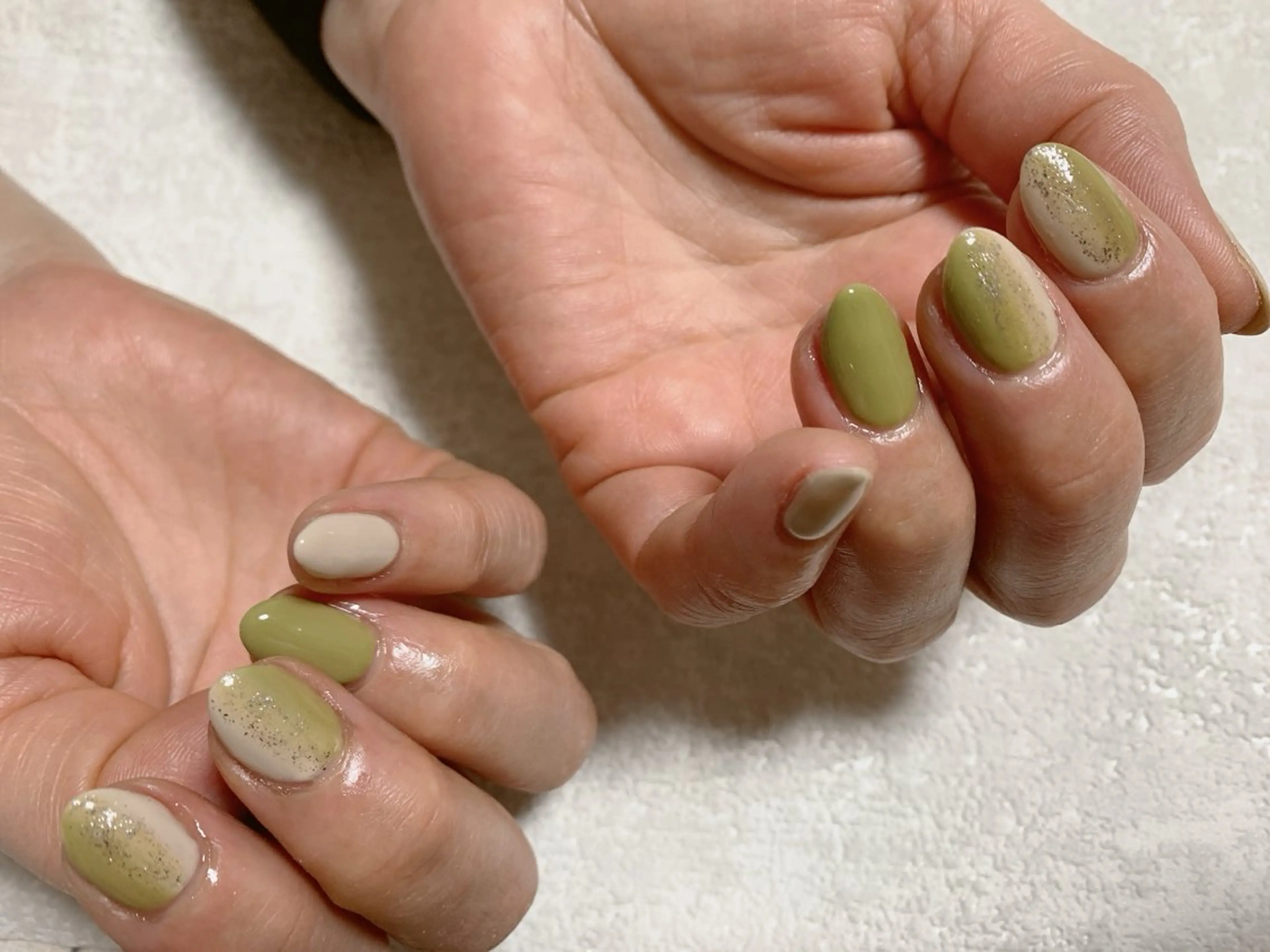 ネイル ジェルネイル グラデーション 韓国ネイル メンズネイル パラジェル kiki nail たまプラーザのネイルデザイン