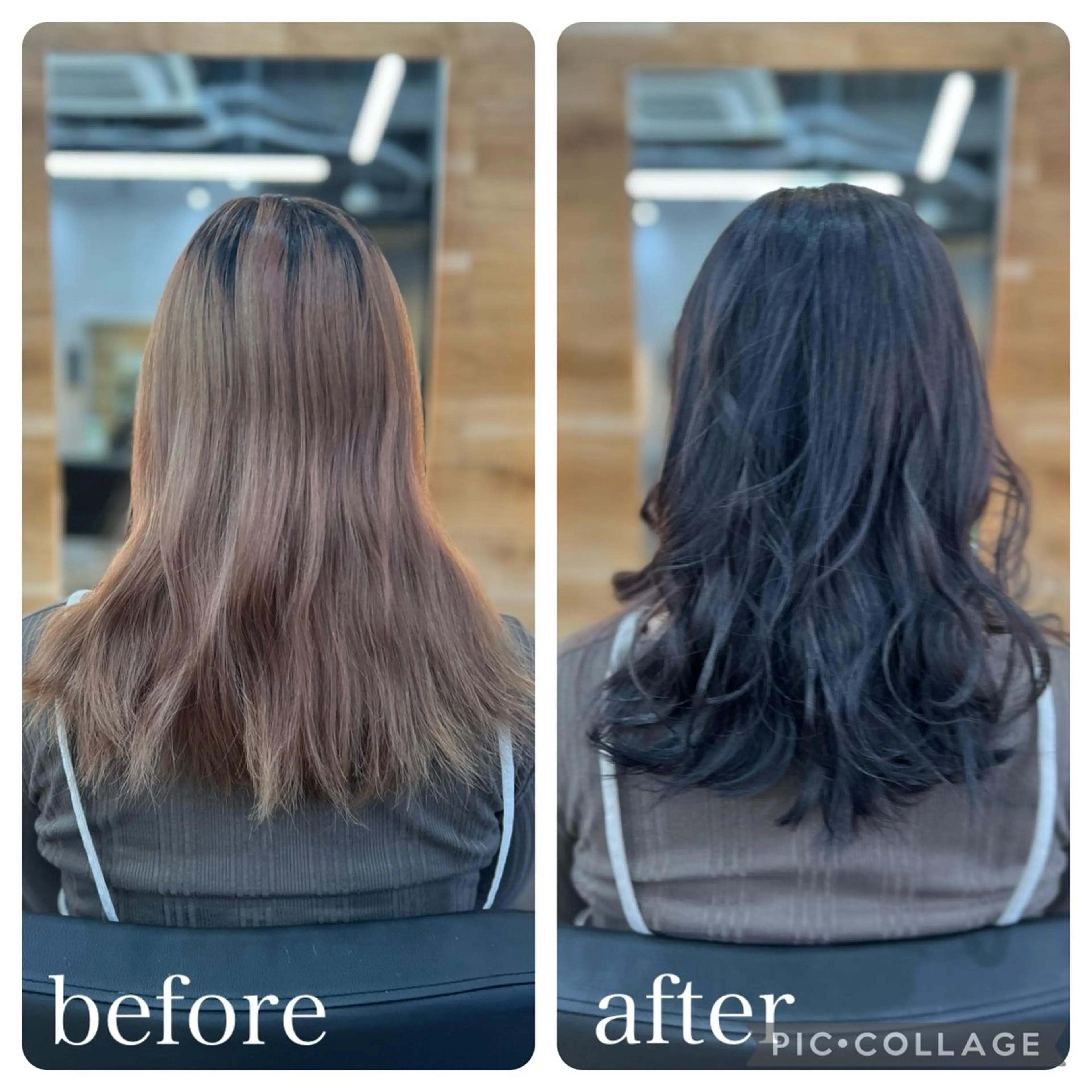 ミディアム カット ヘアカラー トリートメント Aguhair milo森山知幸のヘアスタイル