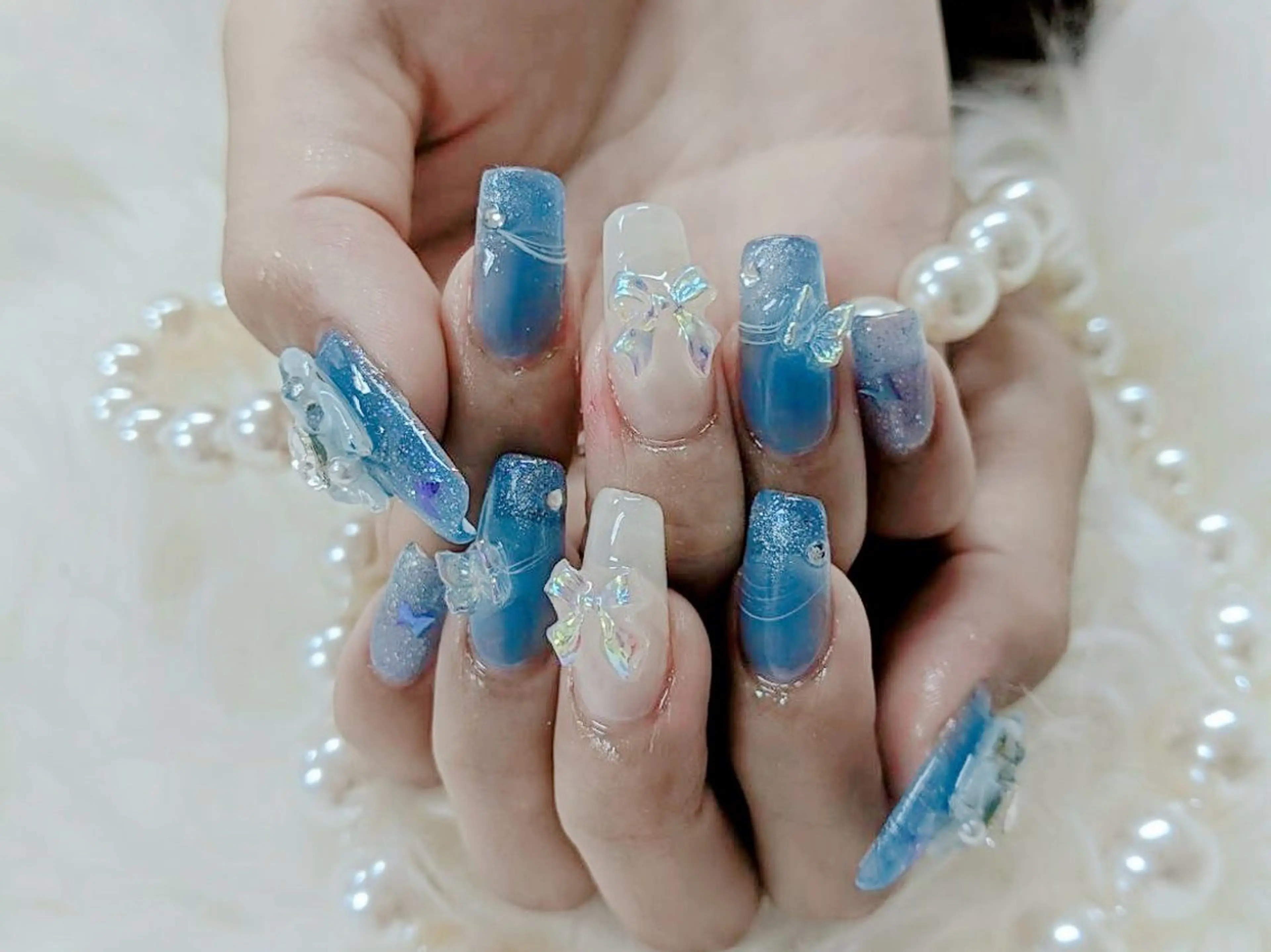 セミロング Hanaai Salon新宿店のネイルデザイン