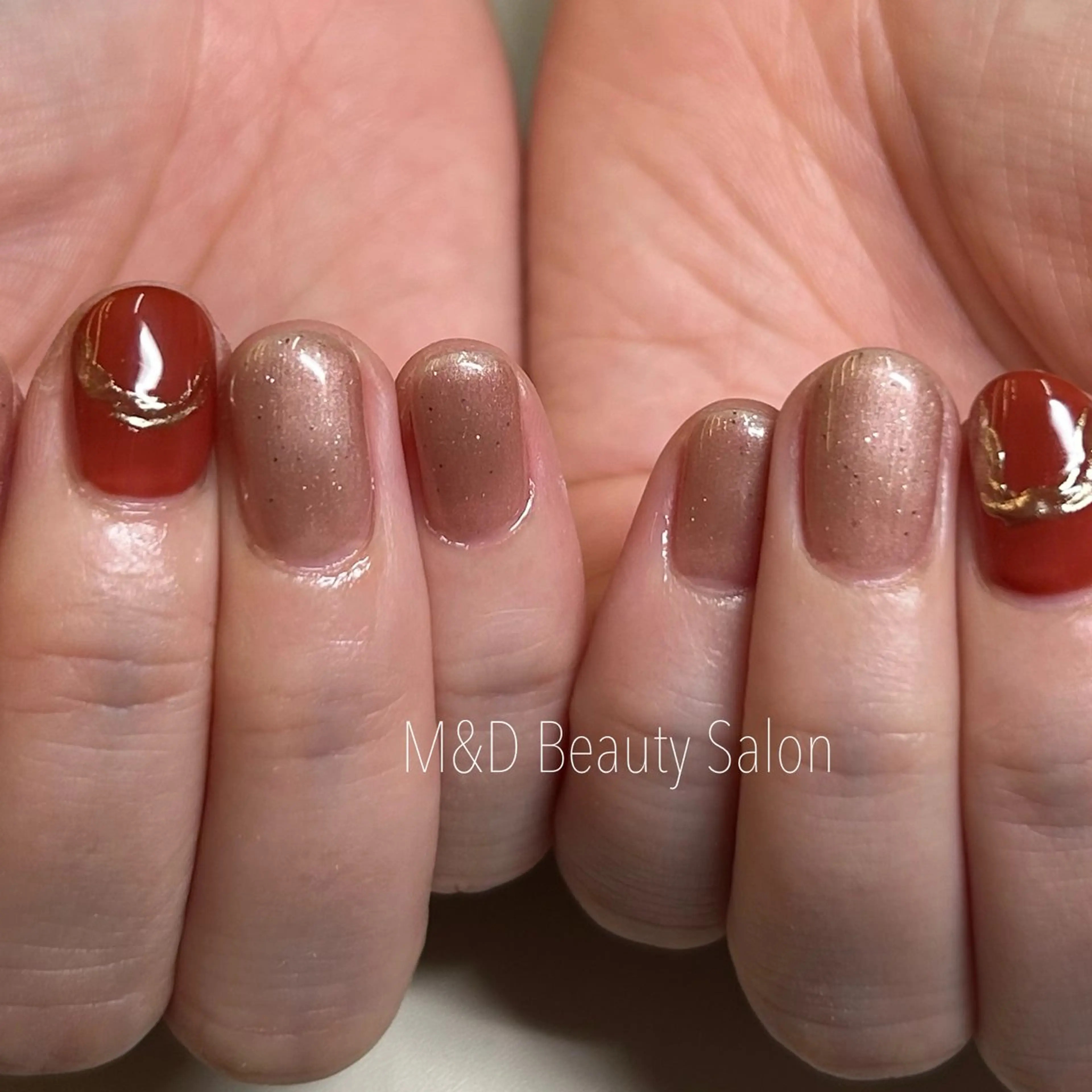 ネイル M&D Beauty Salon 銀座店所属・M&D銀座 AYAのネイルデザイン