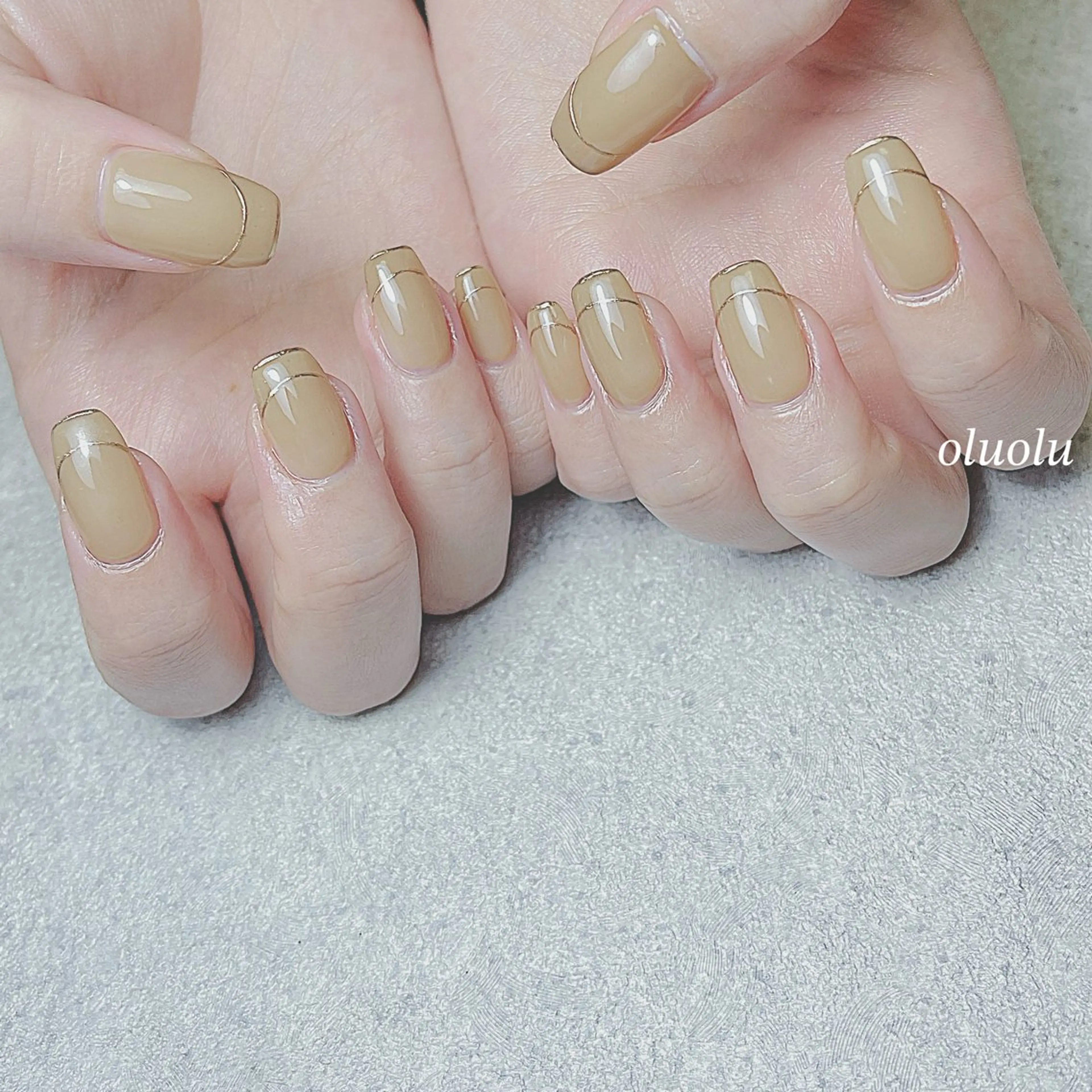 ネイル アートネイル フットネイル ミラーネイル ニュアンスネイル ハンドネイル 大村 紬華のネイルデザイン