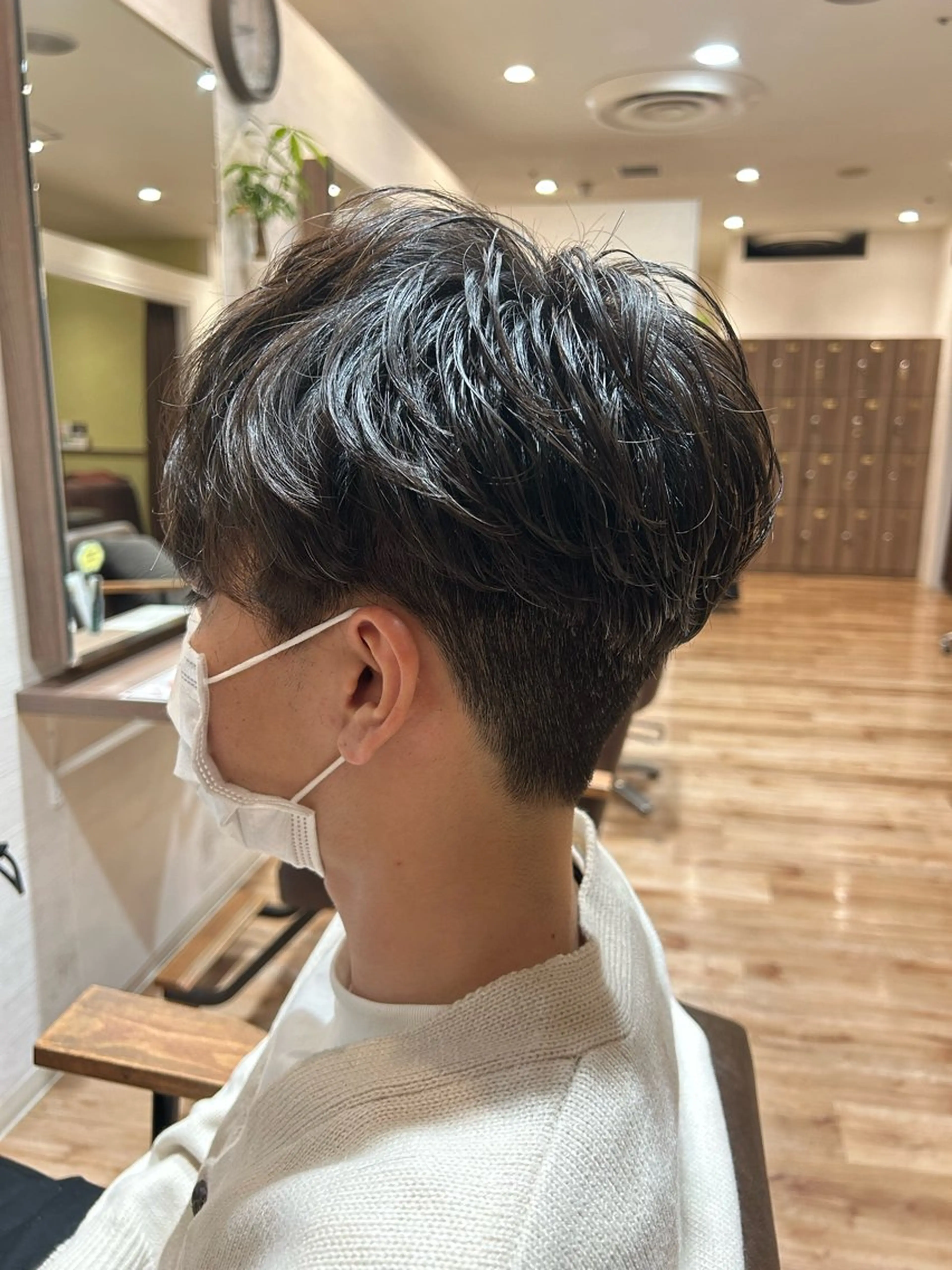 メンズ 篠原 来実のヘアスタイル
