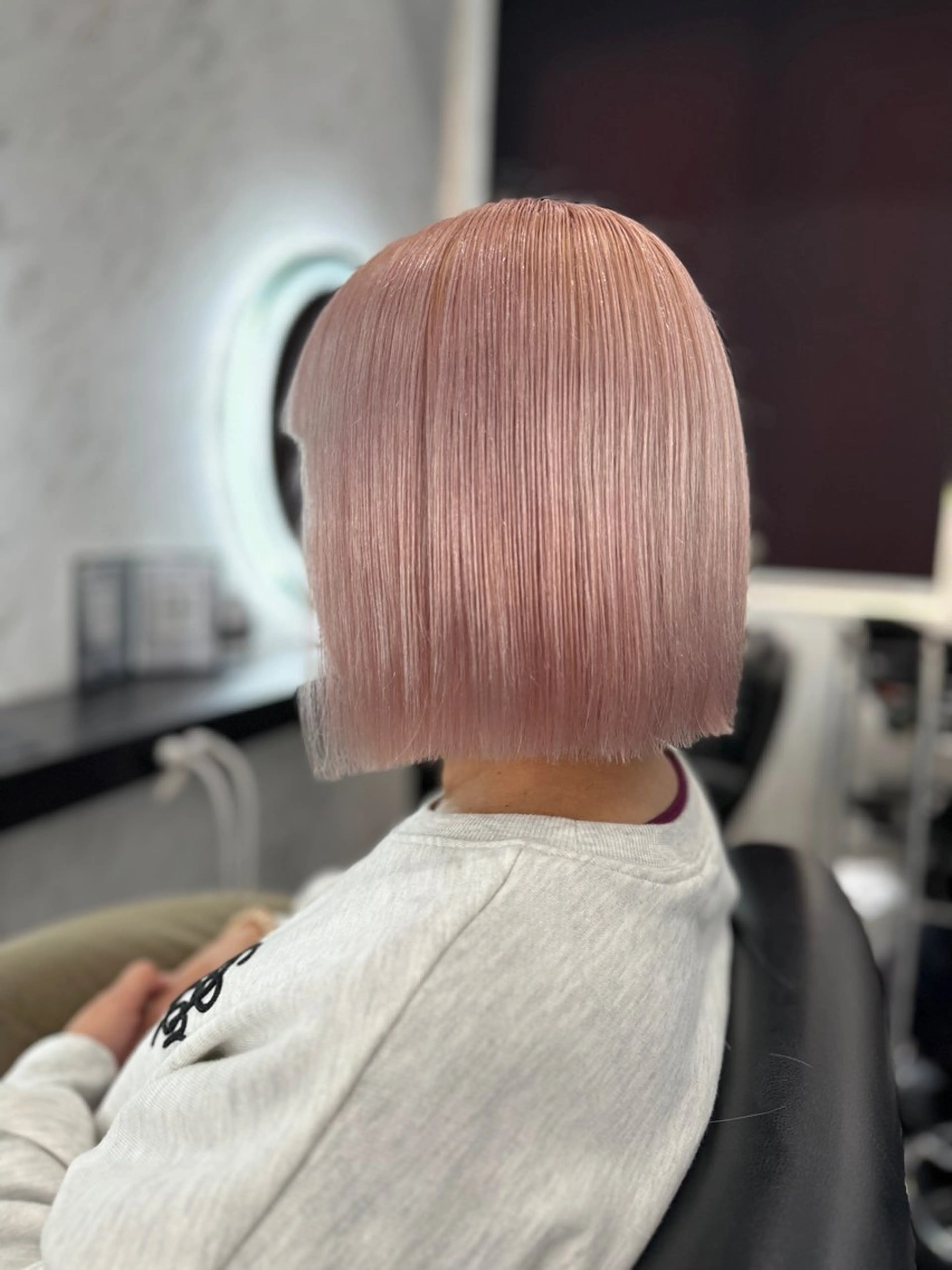 ミディアム ボブ 山北 優姫のヘアスタイル