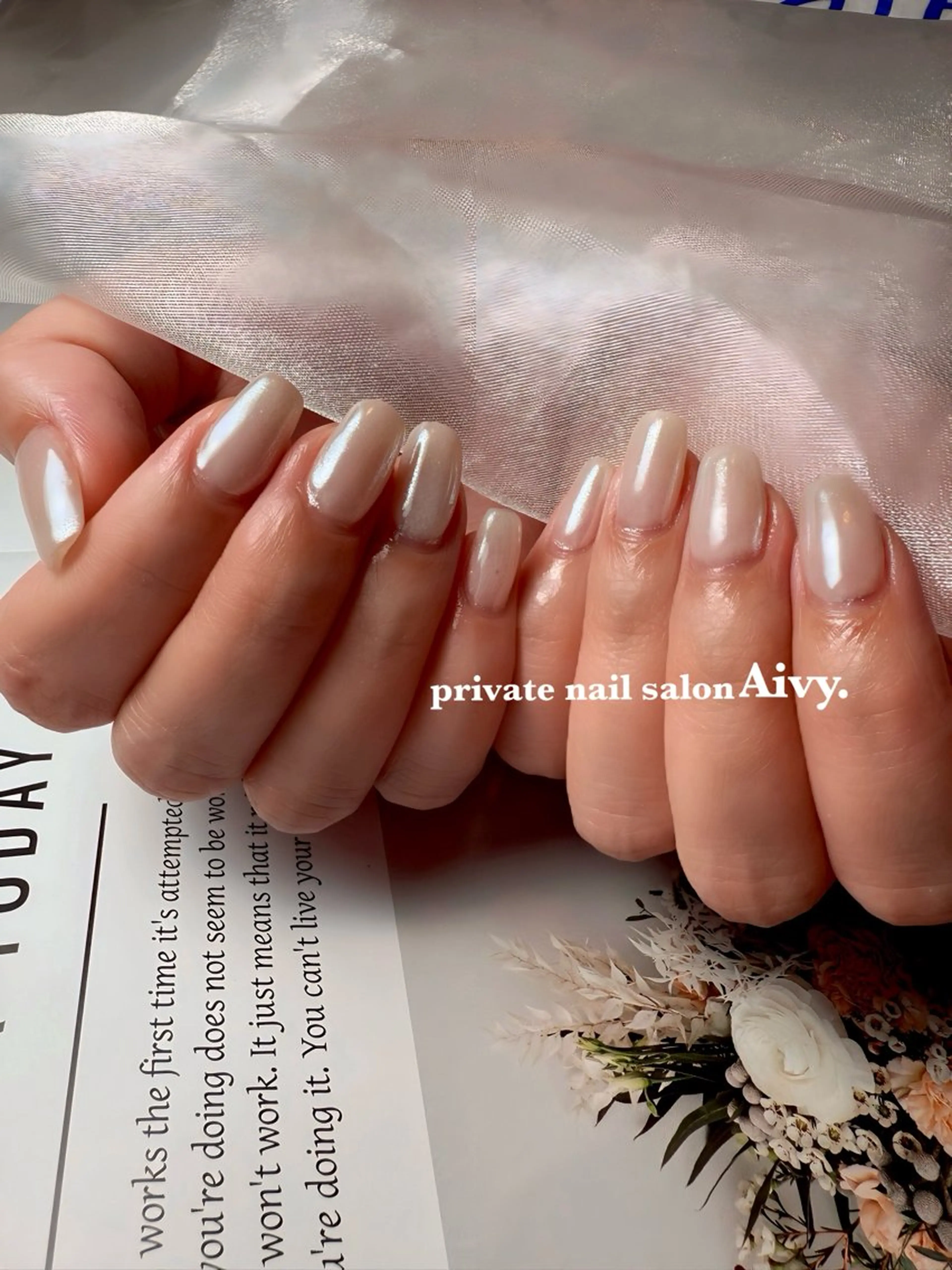 ネイル ニュアンス🌿‬ Aivy./アイビーのネイルデザイン