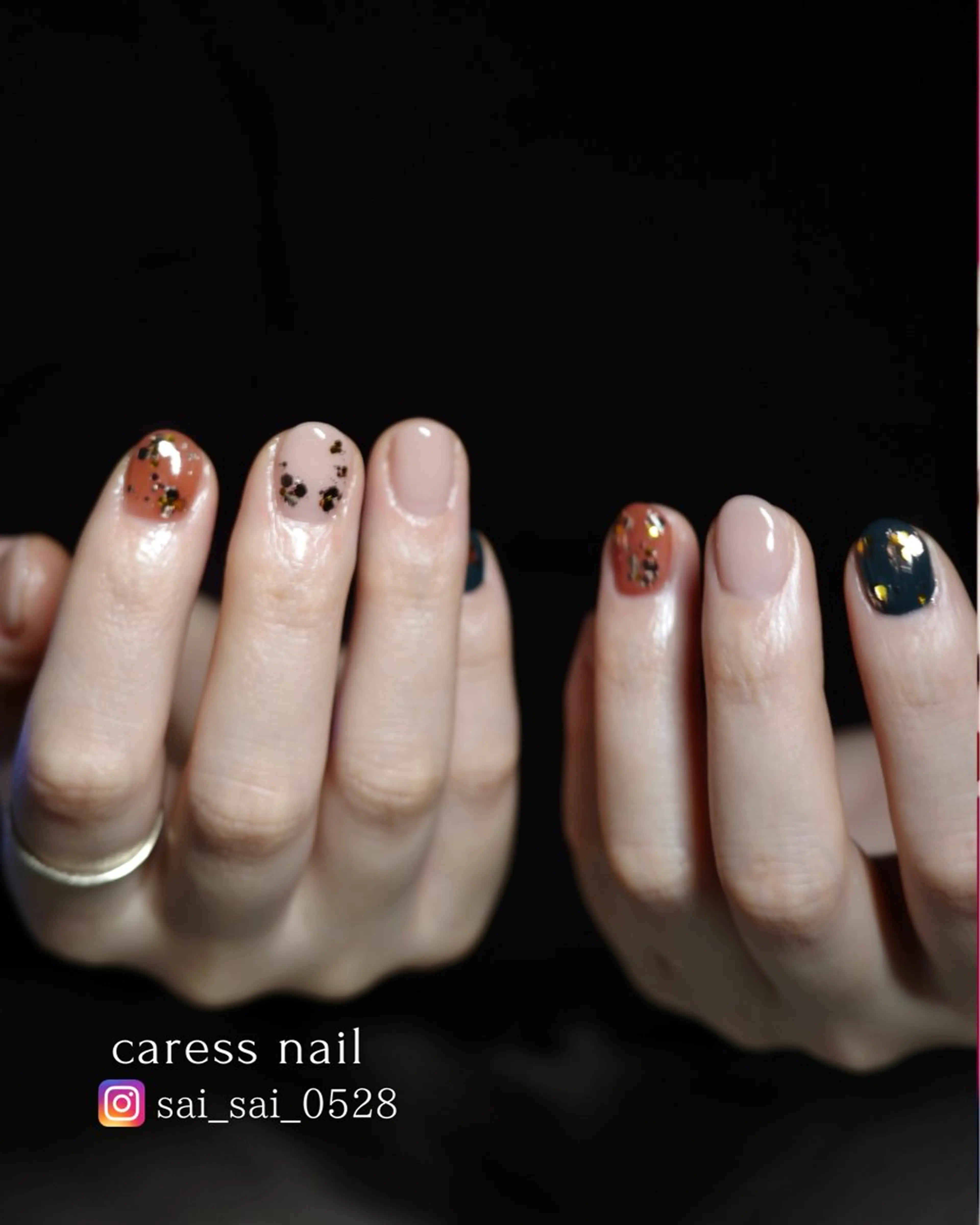 ネイル caress  nail カレスネイル　代々木上原所属・カレスネイル さいのネイルデザイン