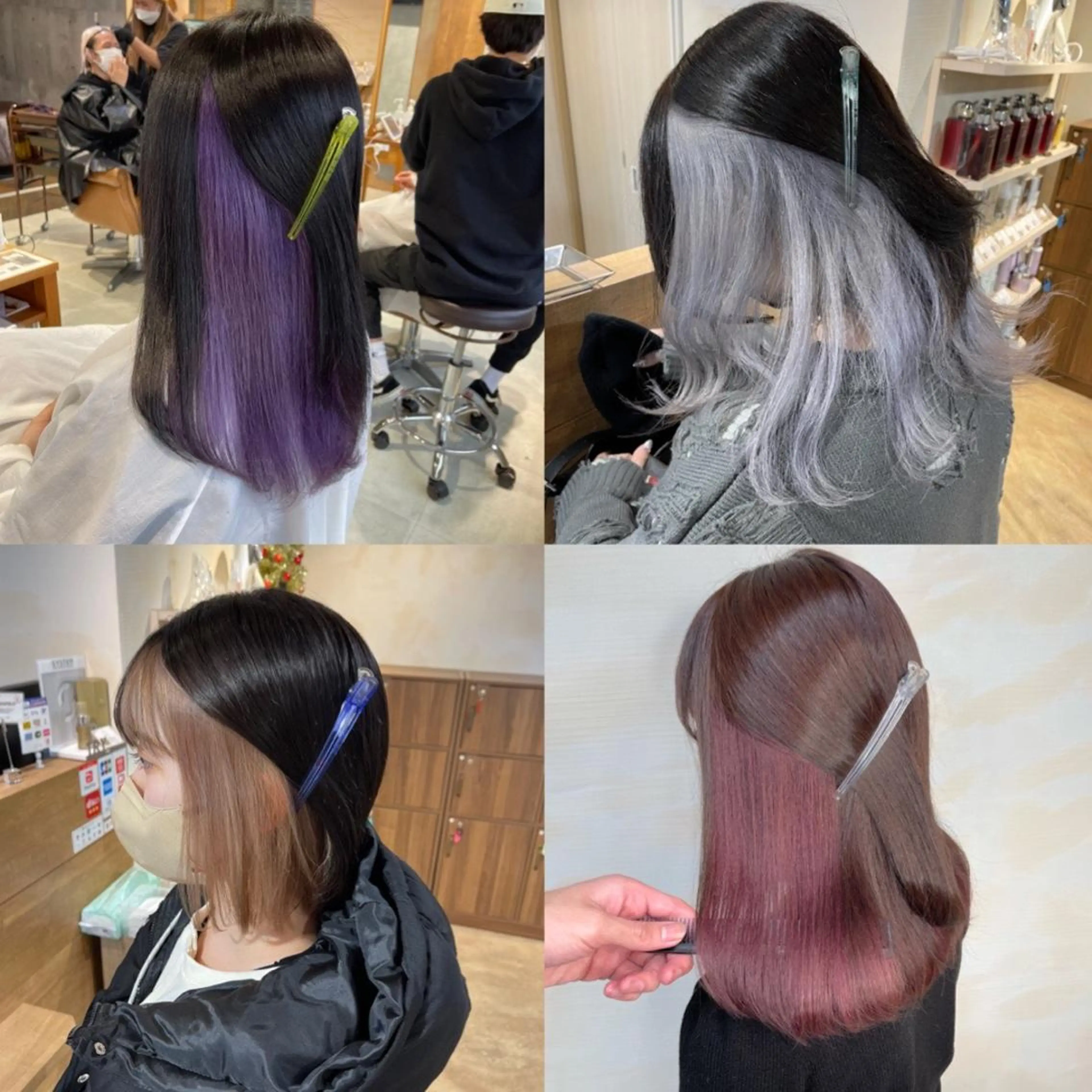 ロング シールエクステ くびれヘア エクステ 顔まわりレイヤー 顔周りカット ブリーチ🔥ベージュ /グレー/daikiのヘアスタイル