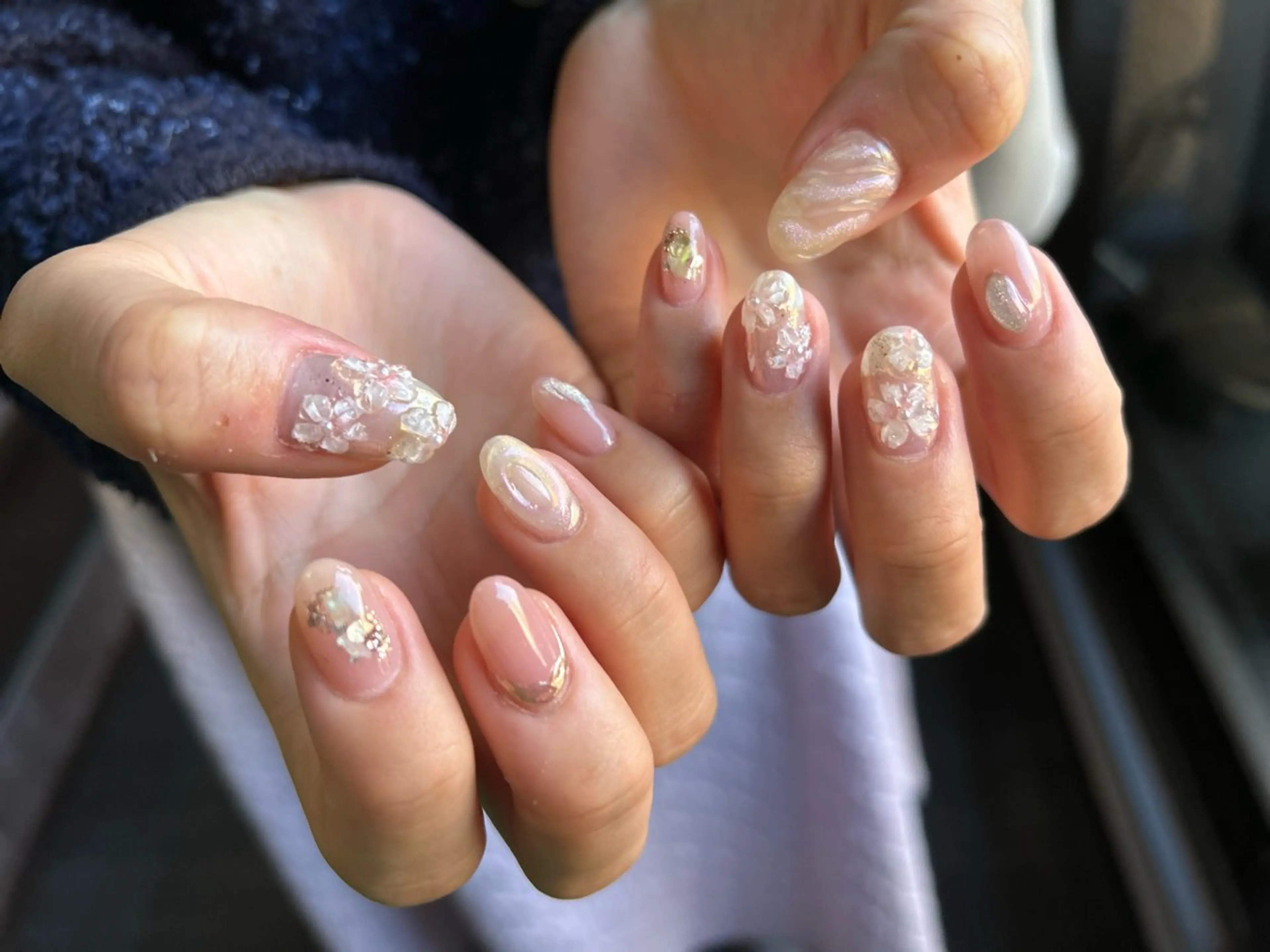 ネイル ハンドネイル フットネイル ✴︎ Delightのネイルデザイン