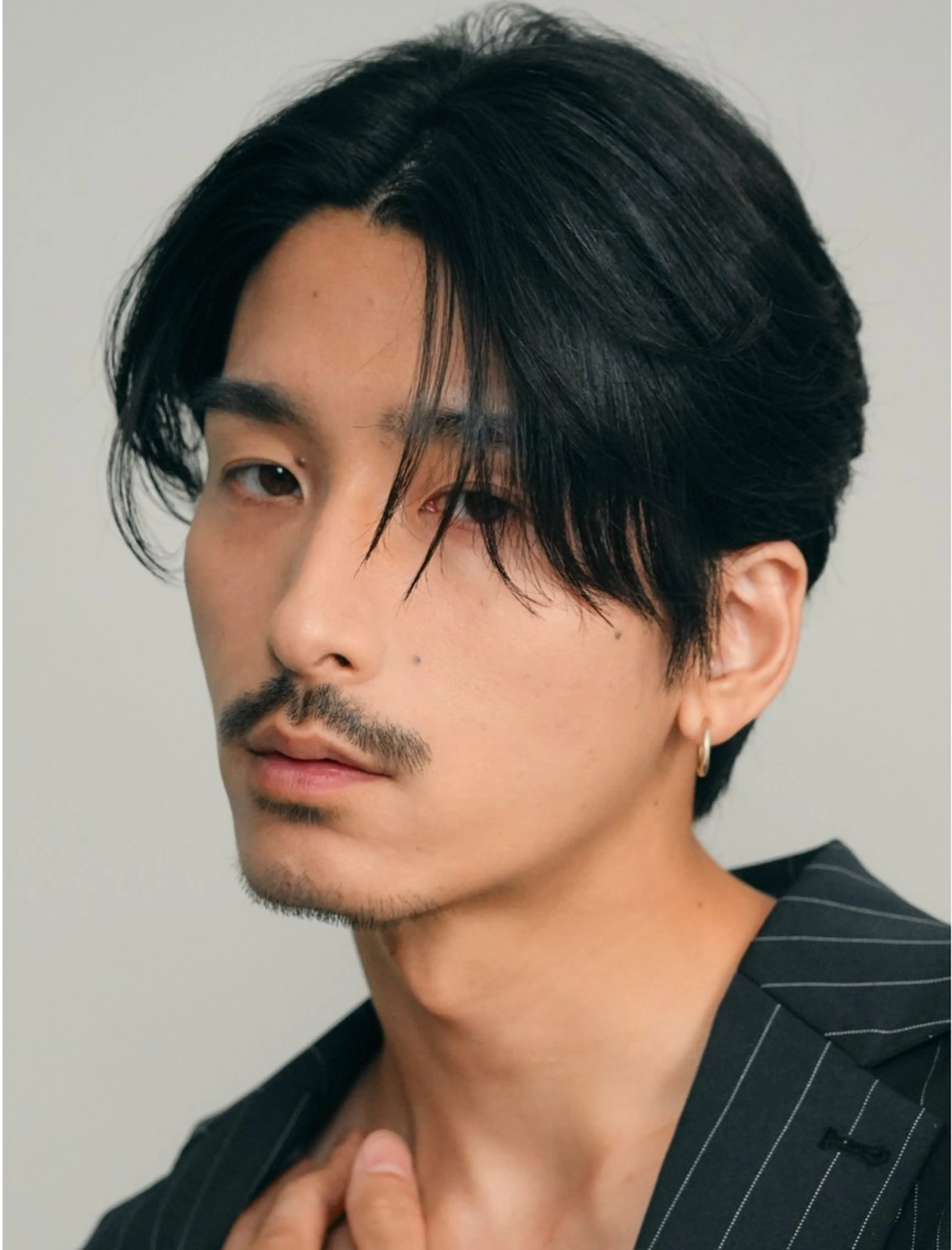 ミディアム カラー メンズ 夏果⭐︎fifth 天神 海外風パーマのヘアスタイル