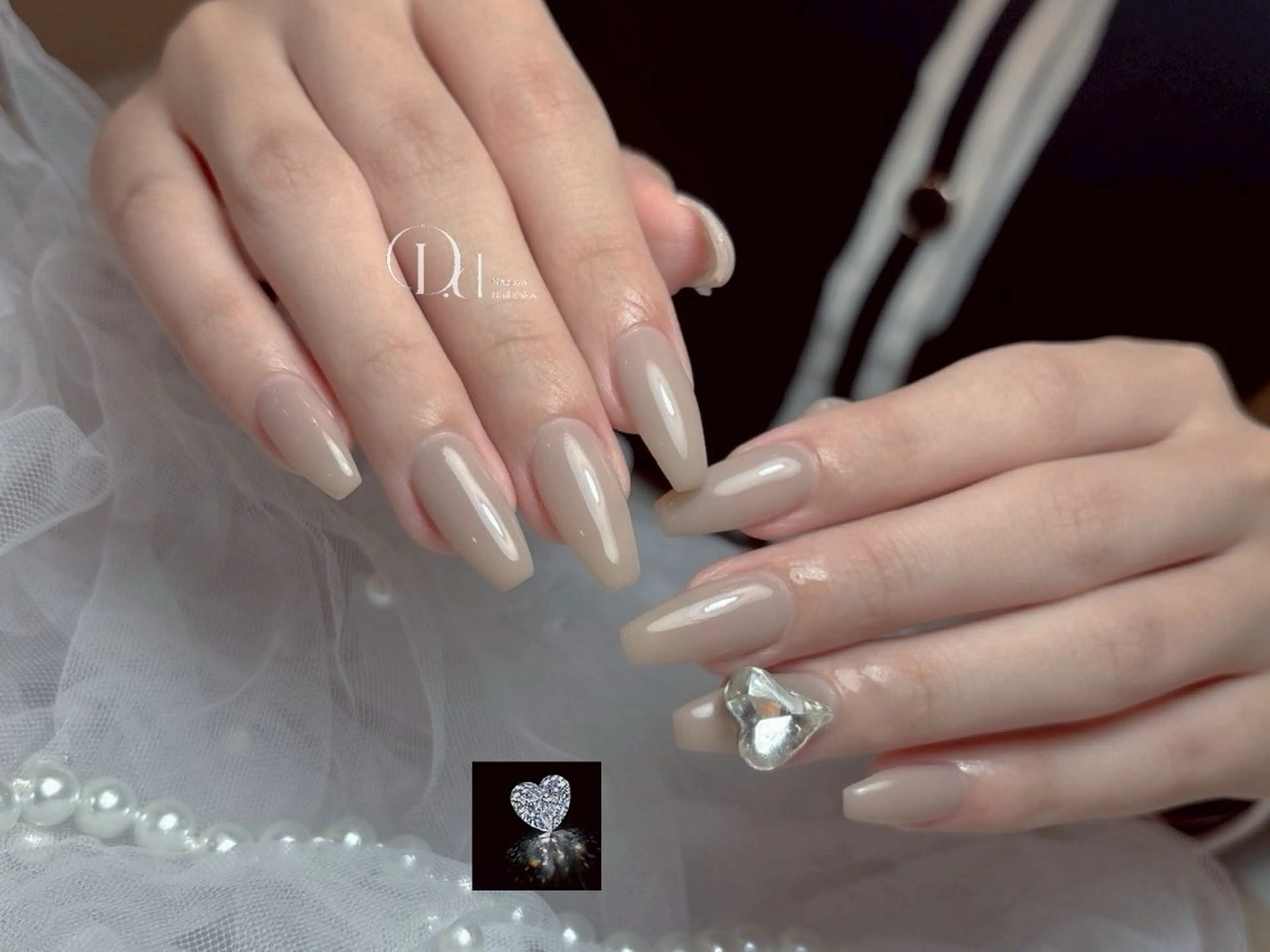 ネイル フットネイル フレンチネイル ジェルネイル ガーリー グラデーション ハンドネイル D.d Nail Moeのネイルデザイン